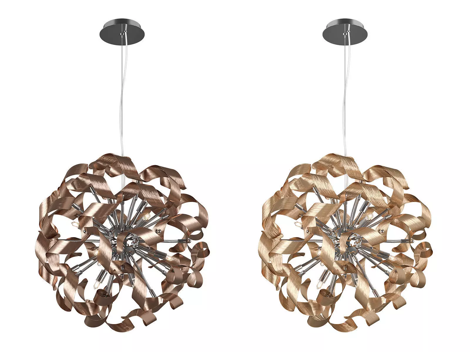 75412x Turbio Lightstar Hanging Chandelier 3D model_0