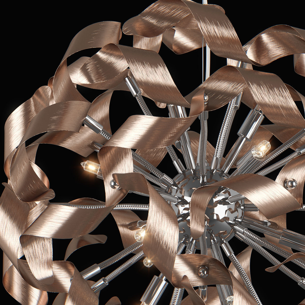 75412x Turbio Lightstar Hanging Chandelier 3D model_7