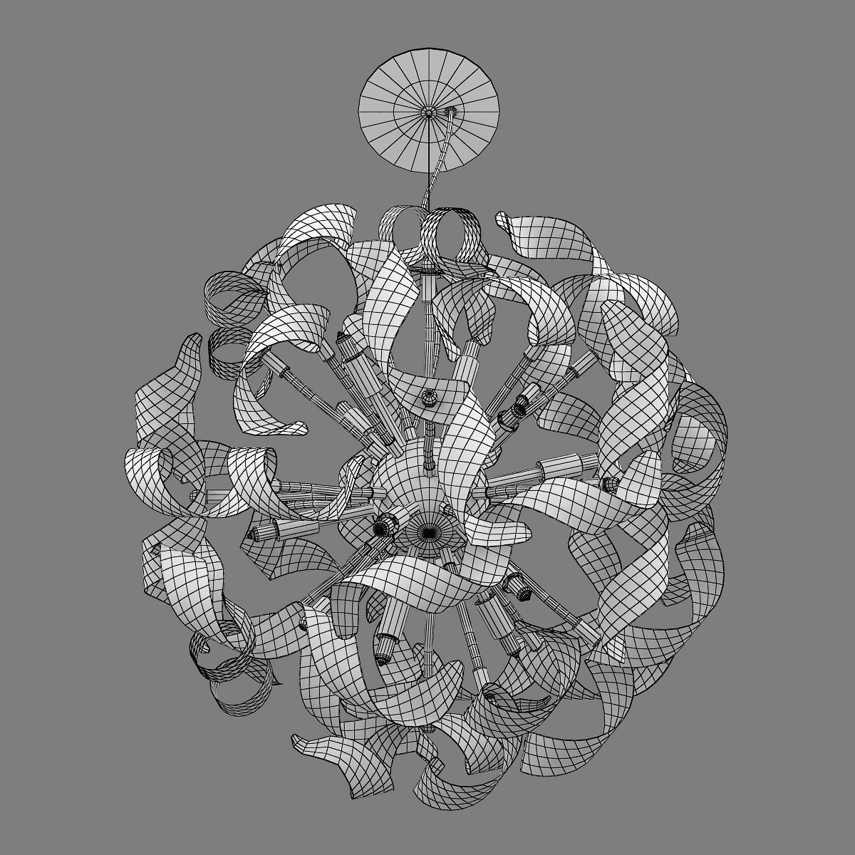 75412x Turbio Lightstar Hanging Chandelier 3D model_3