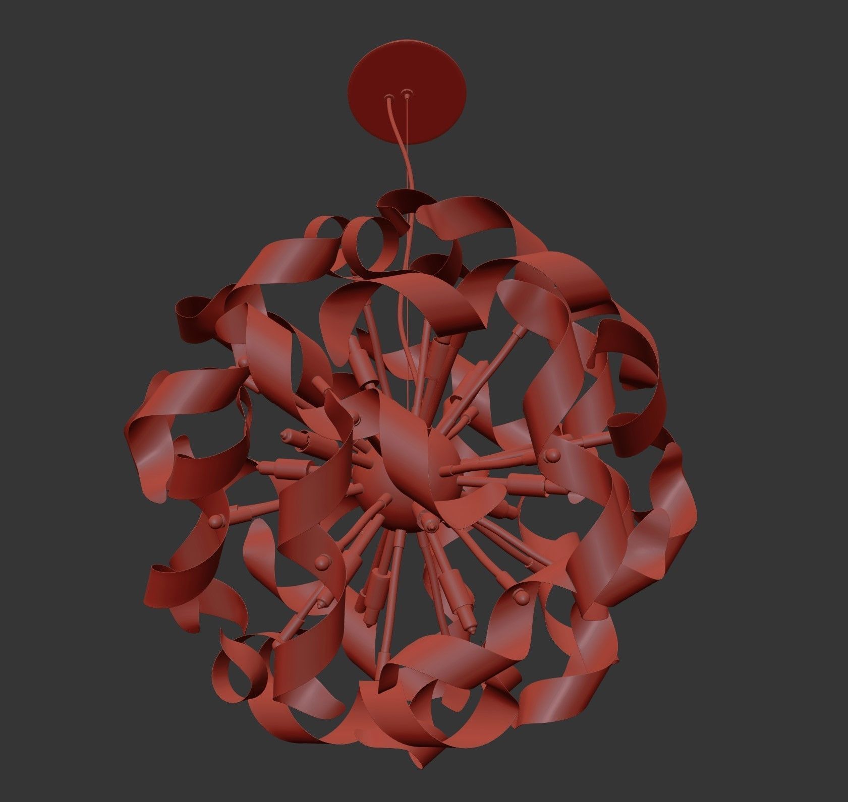 75412x Turbio Lightstar Hanging Chandelier 3D model_9