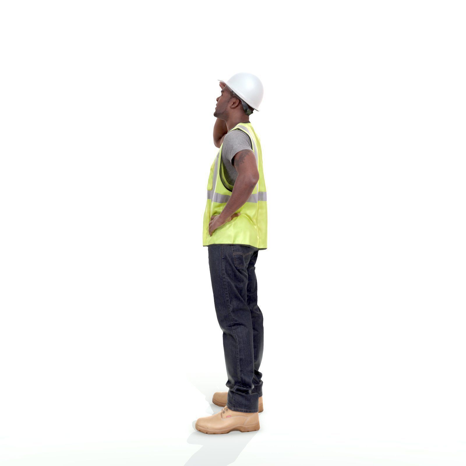 Worker with Yellow Vest and White Helmet WMan0301-HD2-O01P01-S 3D model_40