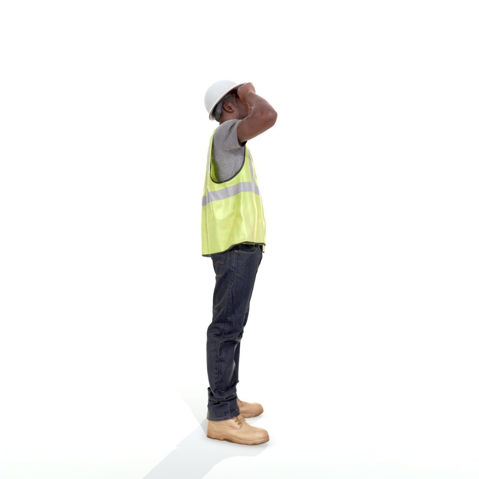 Worker with Yellow Vest and White Helmet WMan0301-HD2-O01P01-S 3D model_57