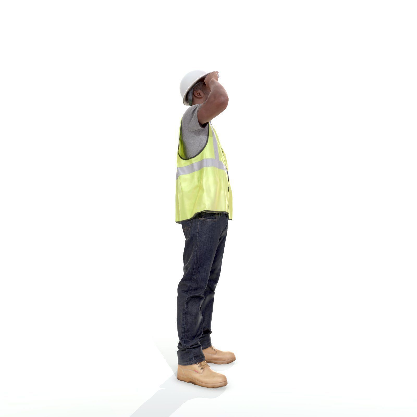 Worker with Yellow Vest and White Helmet WMan0301-HD2-O01P01-S 3D model_16