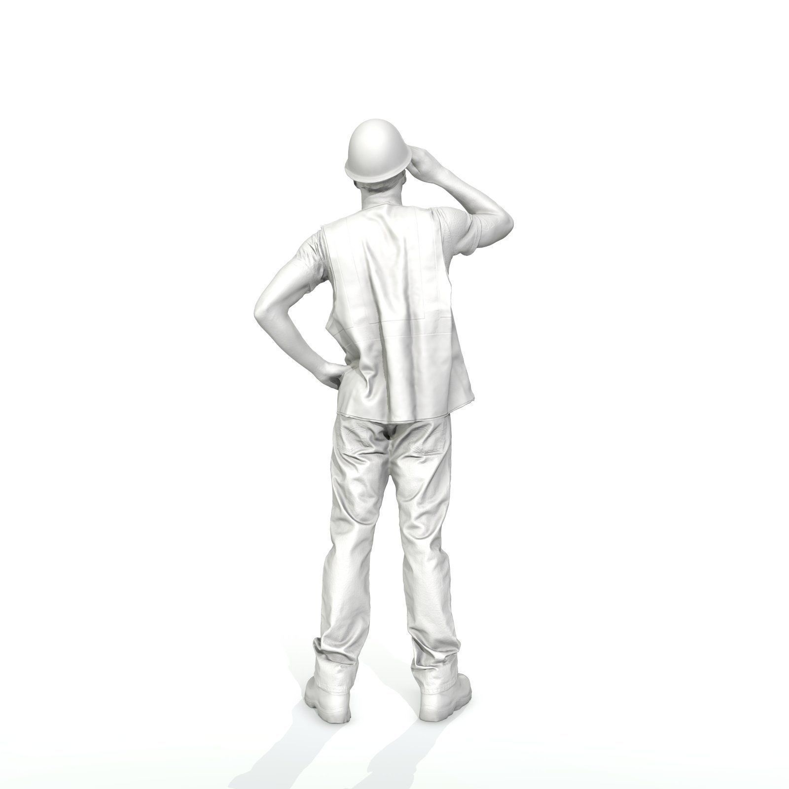 Worker with Yellow Vest and White Helmet WMan0301-HD2-O01P01-S 3D model_64