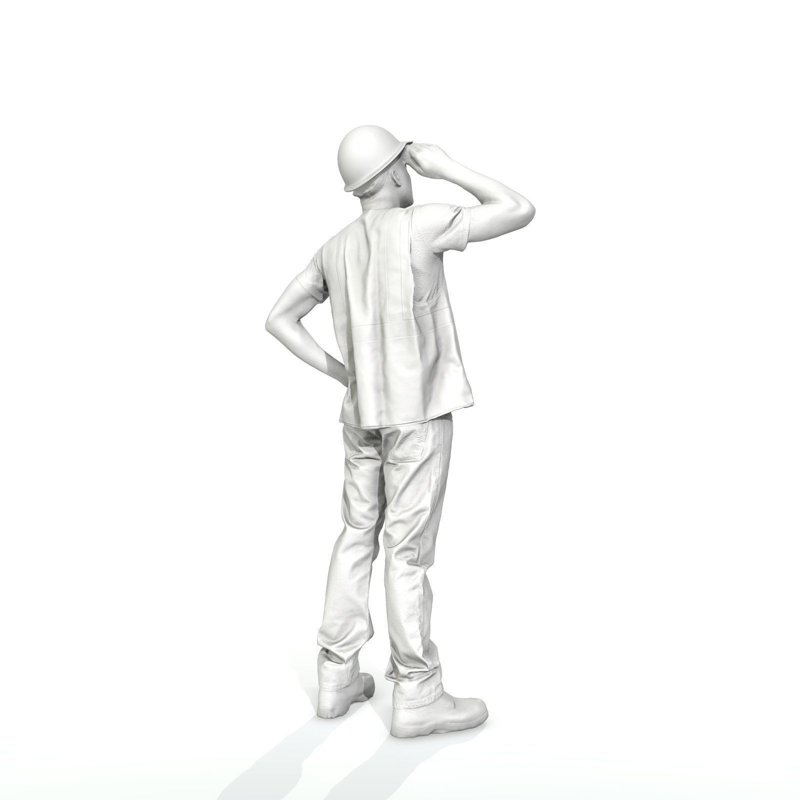 Worker with Yellow Vest and White Helmet WMan0301-HD2-O01P01-S 3D model_49