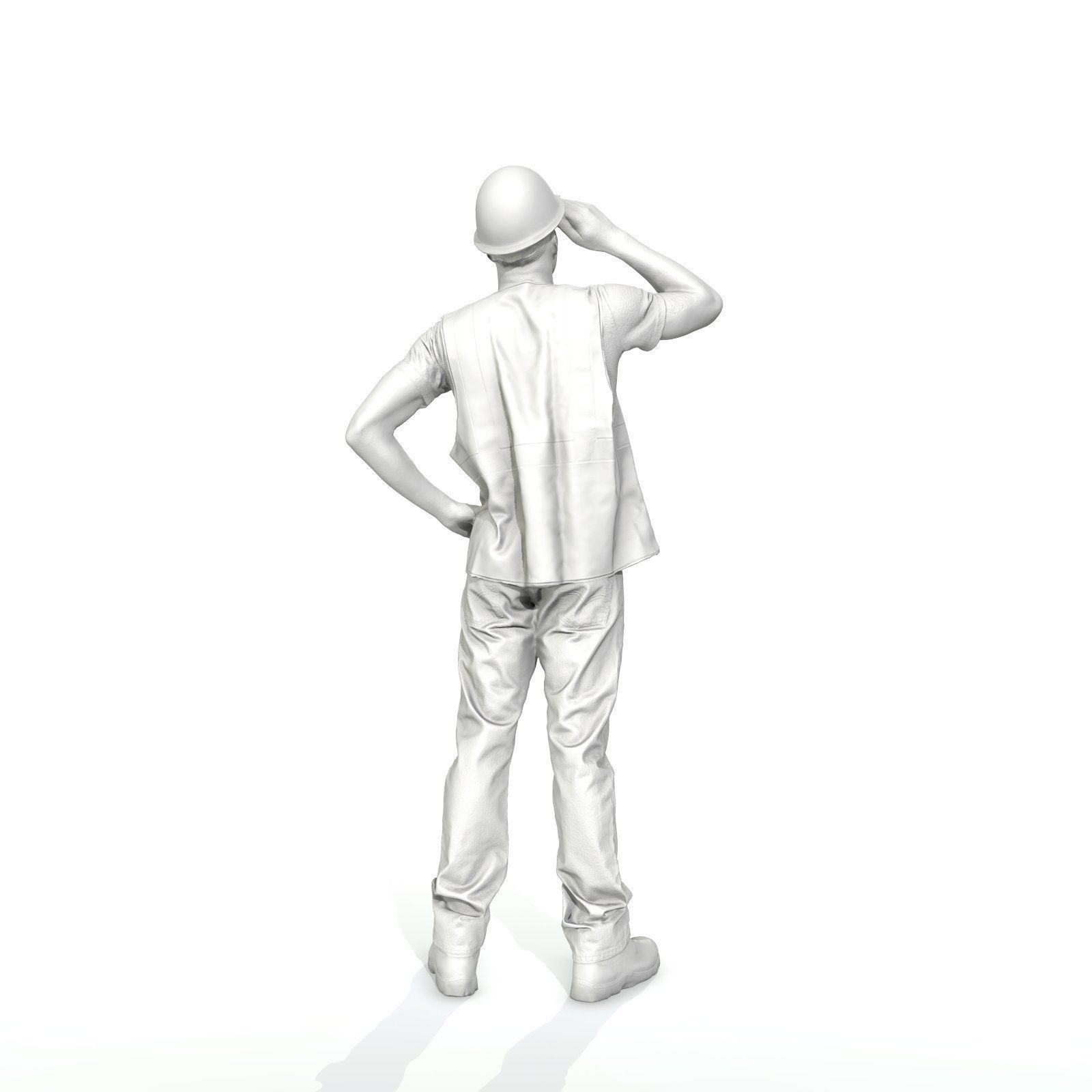 Worker with Yellow Vest and White Helmet WMan0301-HD2-O01P01-S 3D model_48