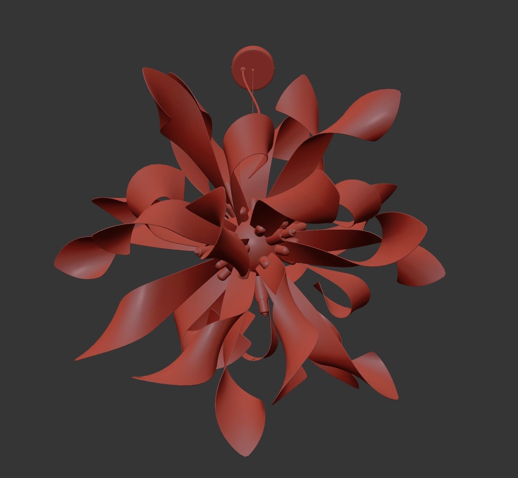 75426x Turbio Lightstar Hanging Chandelier 3D model_11