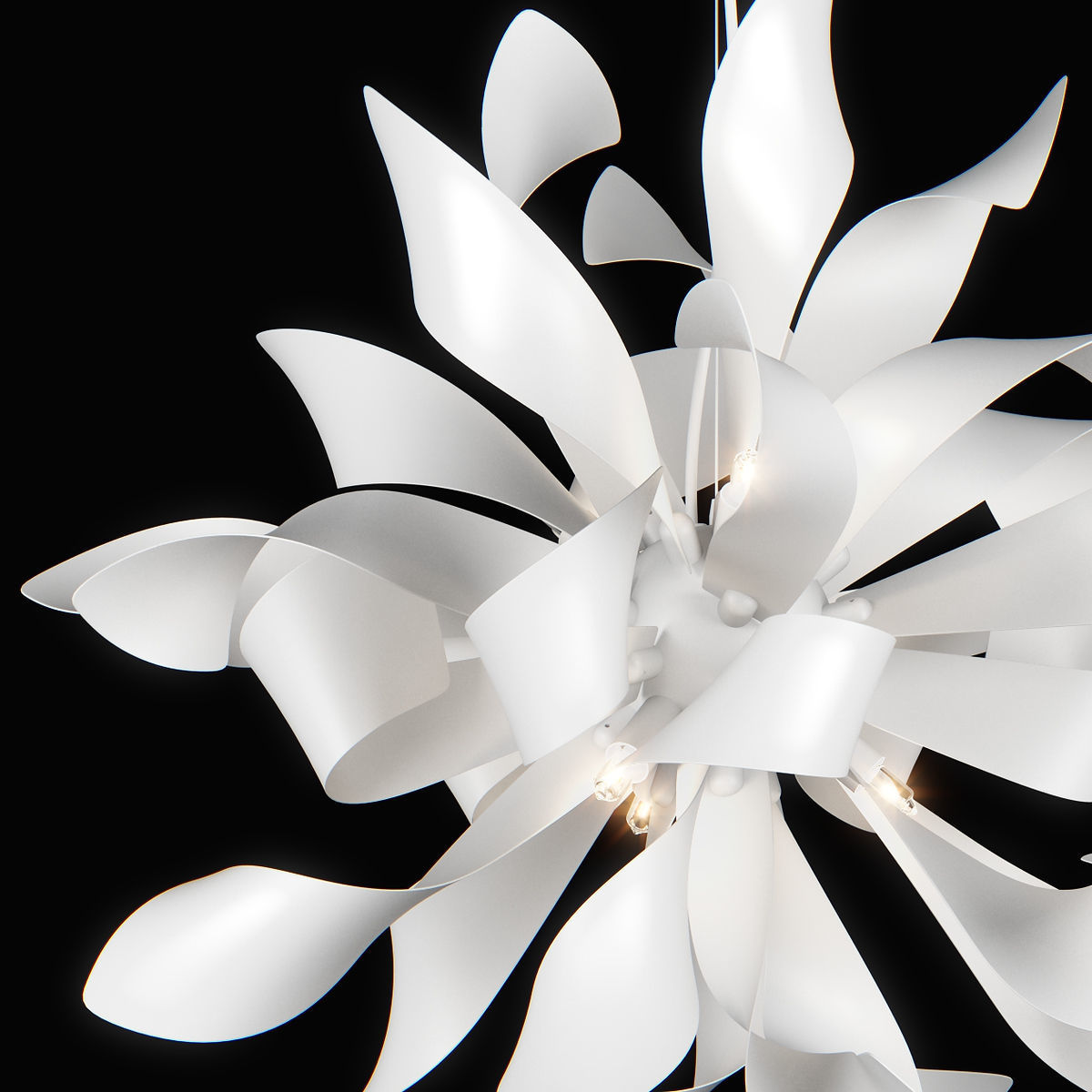 75426x Turbio Lightstar Hanging Chandelier 3D model_6