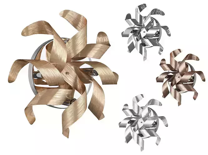 75464x Turbio Lightstar Sconce or Ceiling Lamp