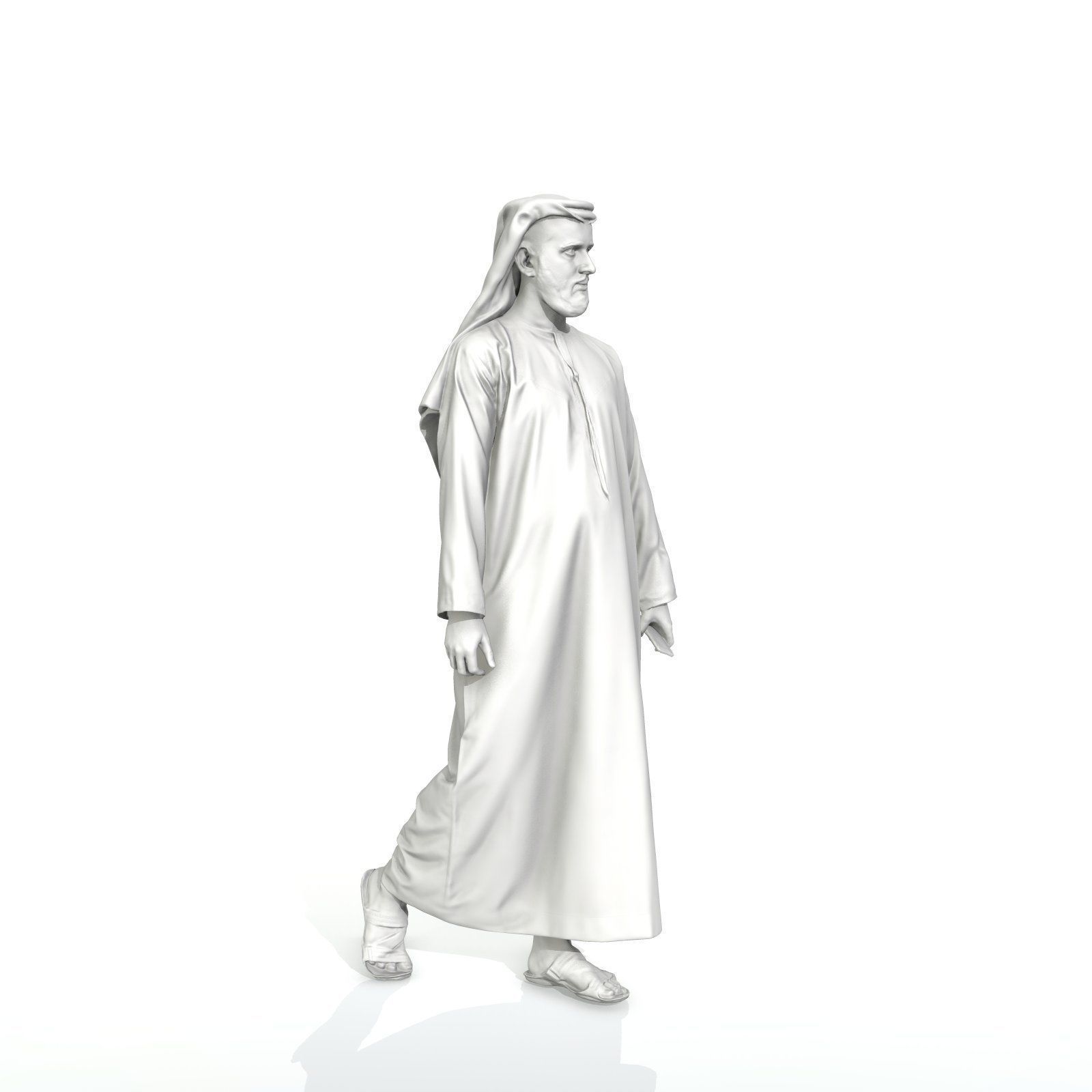 Arab Man Holding Phone ArMan0003-HD2-O01P04-S 3D model_6