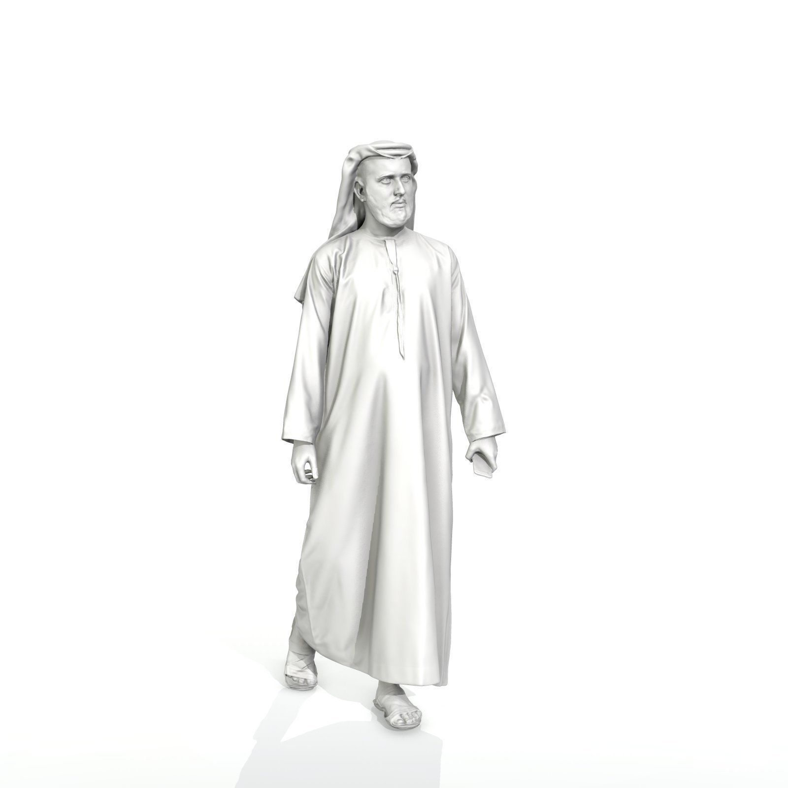 Arab Man Holding Phone ArMan0003-HD2-O01P04-S 3D model_59