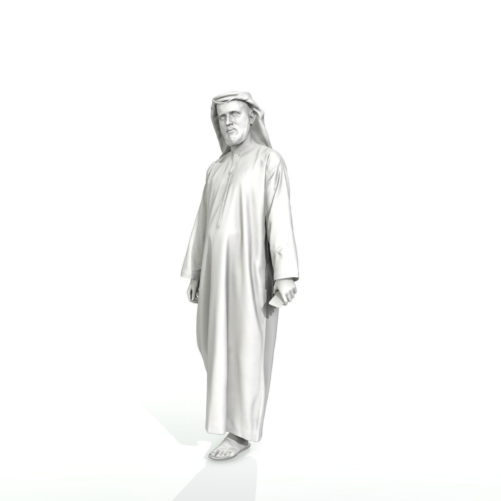 Arab Man Holding Phone ArMan0003-HD2-O01P04-S 3D model_45