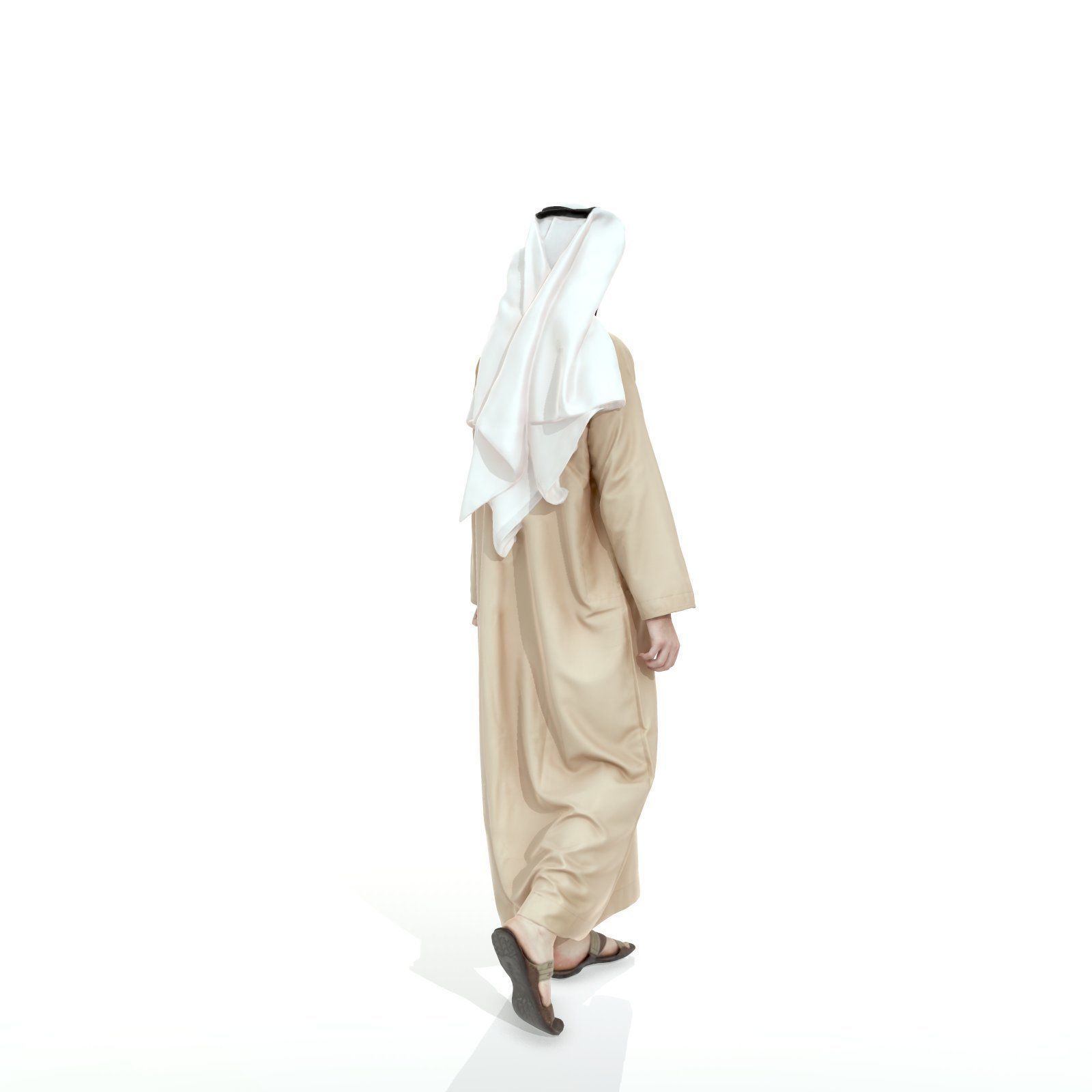Arab Man Holding Phone ArMan0003-HD2-O01P04-S 3D model_62