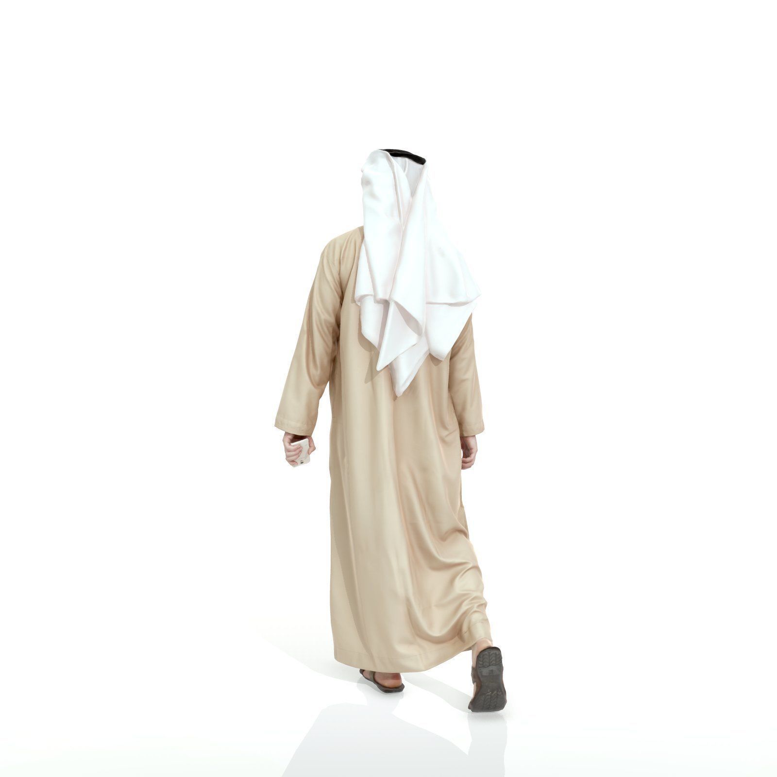 Arab Man Holding Phone ArMan0003-HD2-O01P04-S 3D model_27