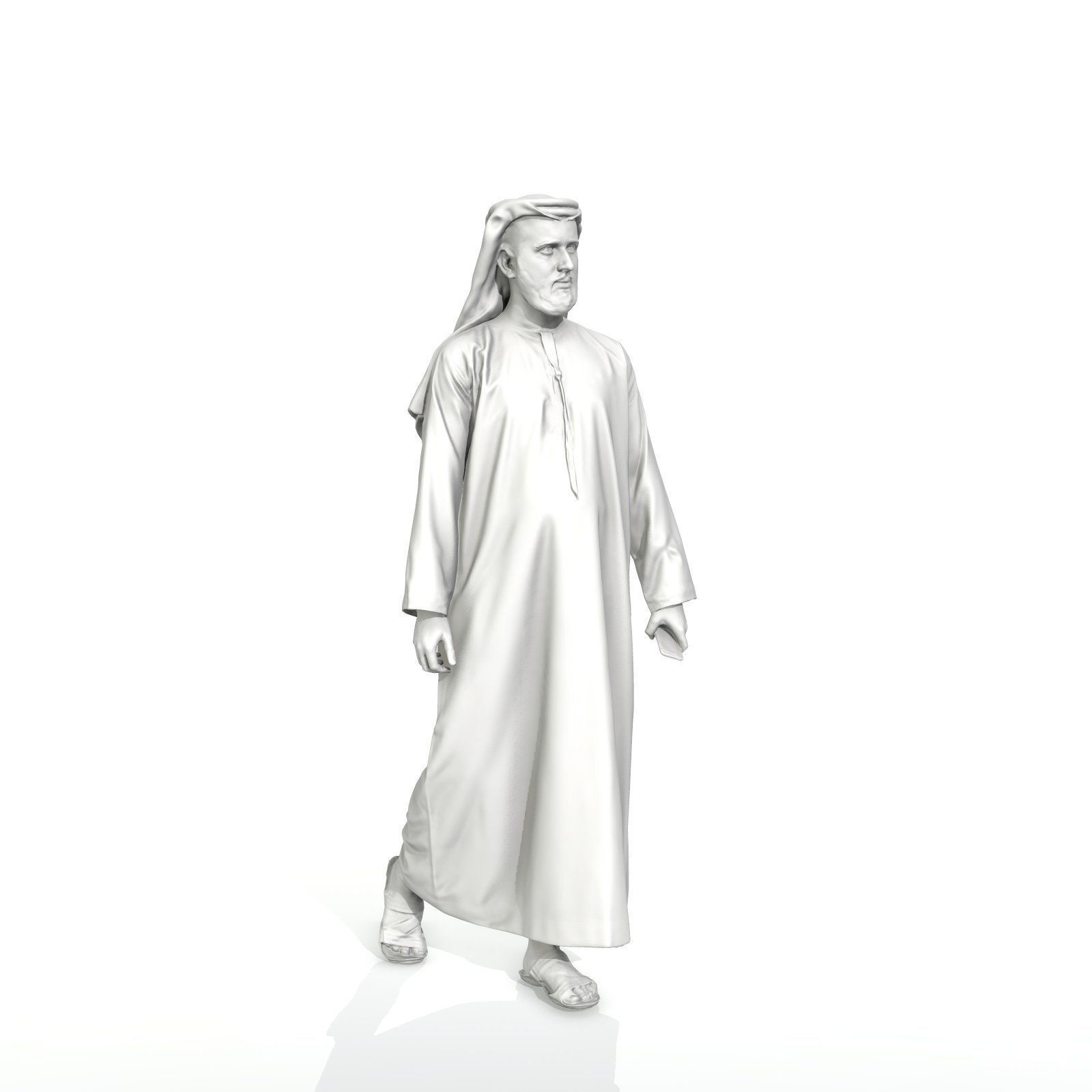 Arab Man Holding Phone ArMan0003-HD2-O01P04-S 3D model_44