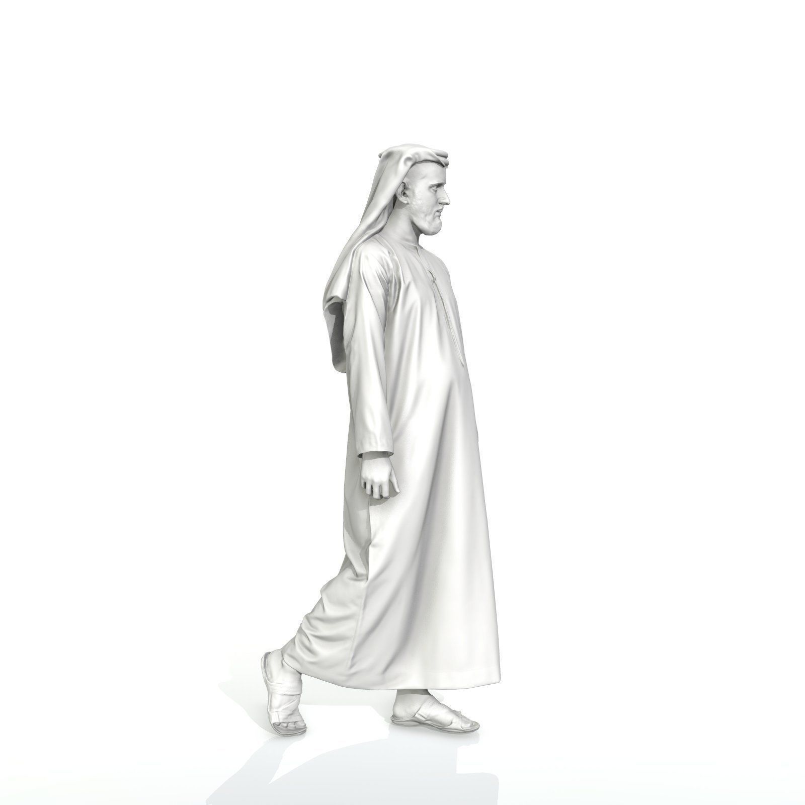 Arab Man Holding Phone ArMan0003-HD2-O01P04-S 3D model_41