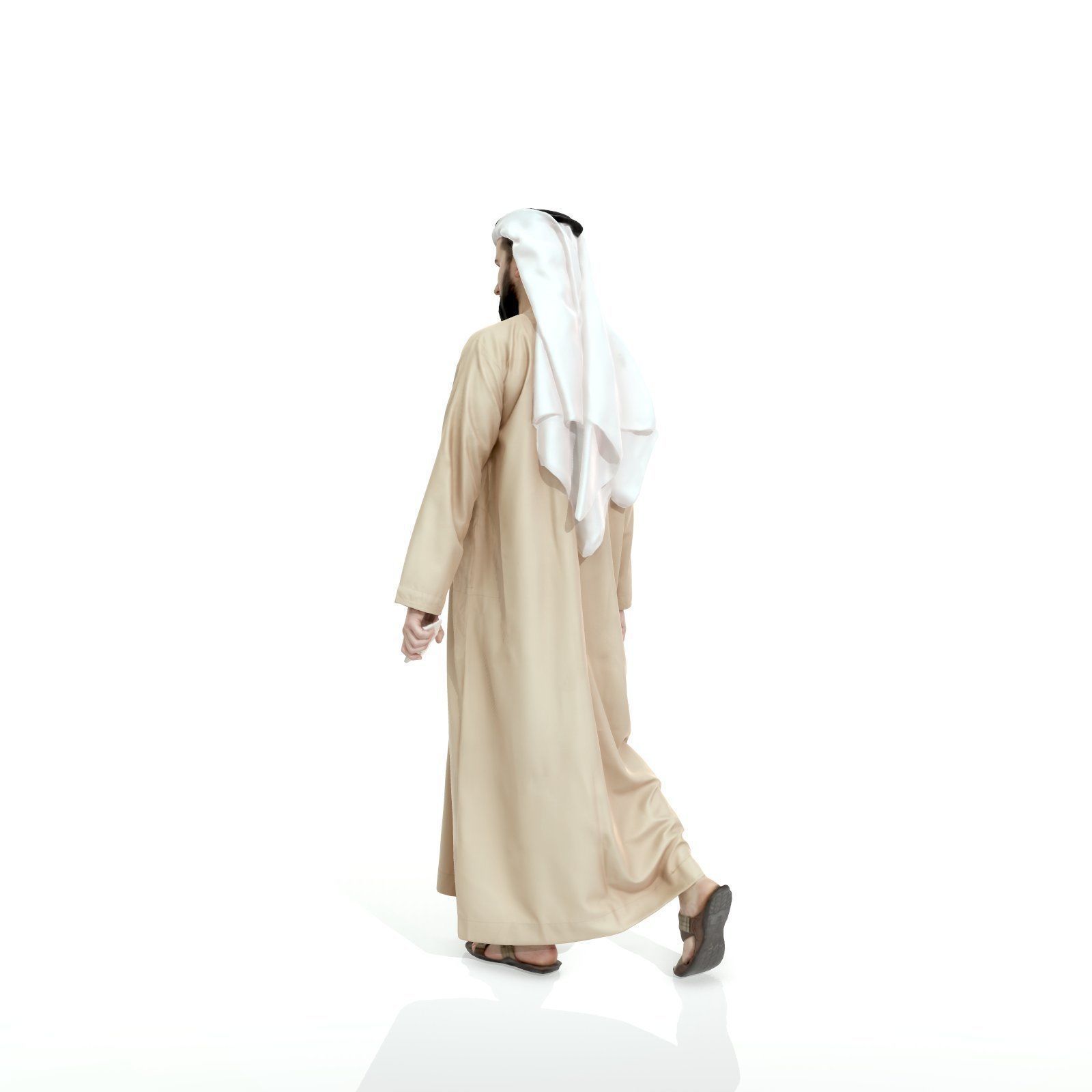 Arab Man Holding Phone ArMan0003-HD2-O01P04-S 3D model_72