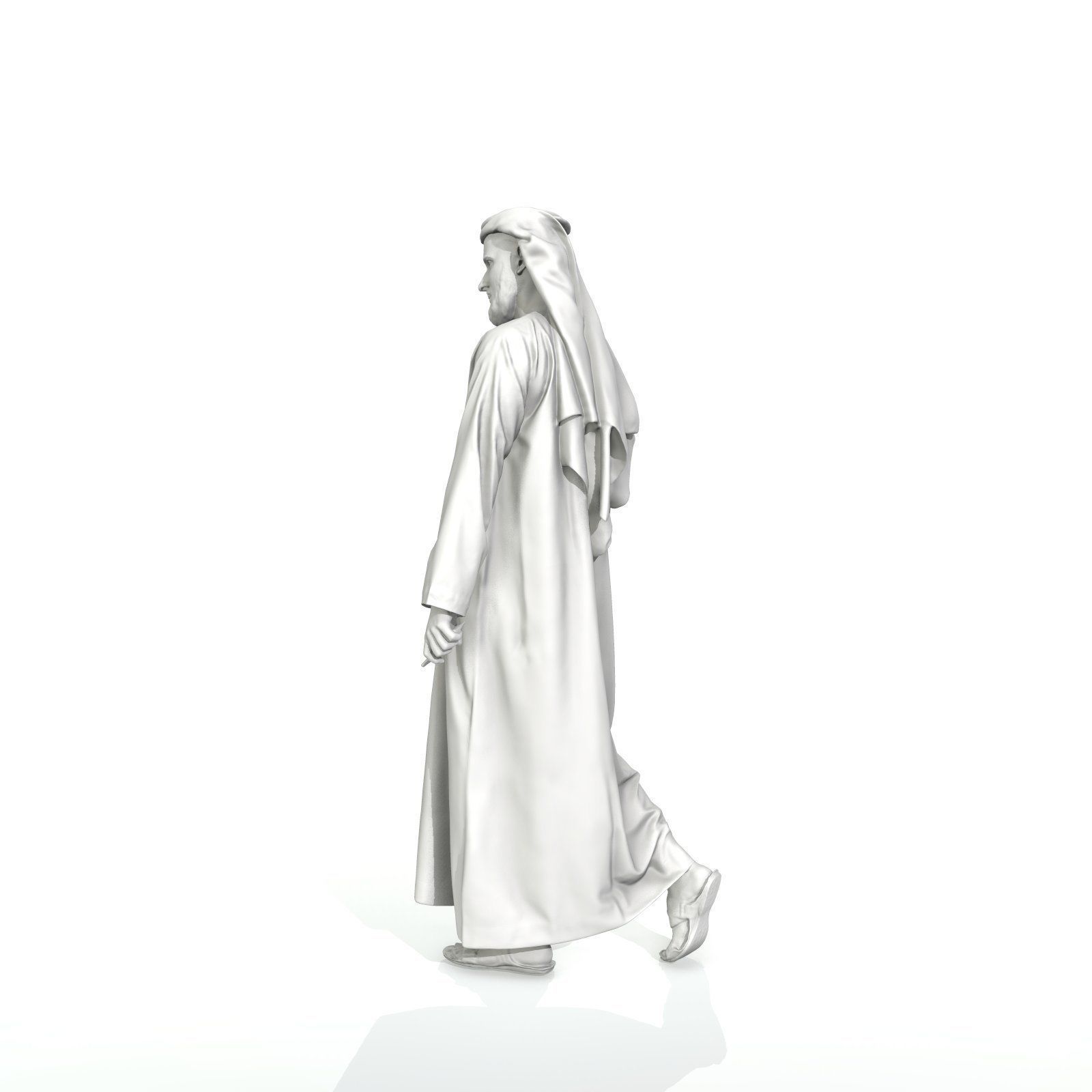 Arab Man Holding Phone ArMan0003-HD2-O01P04-S 3D model_73