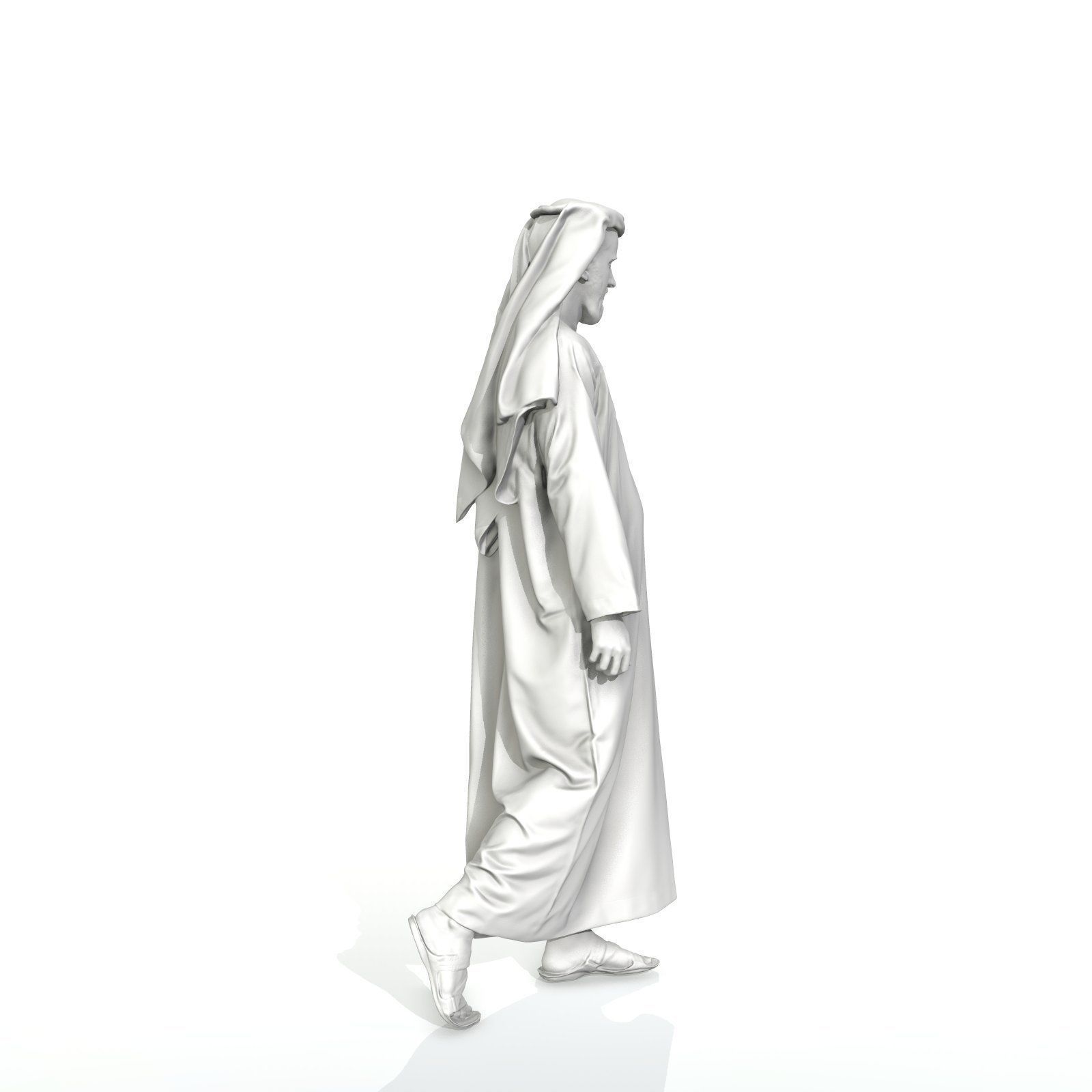 Arab Man Holding Phone ArMan0003-HD2-O01P04-S 3D model_5