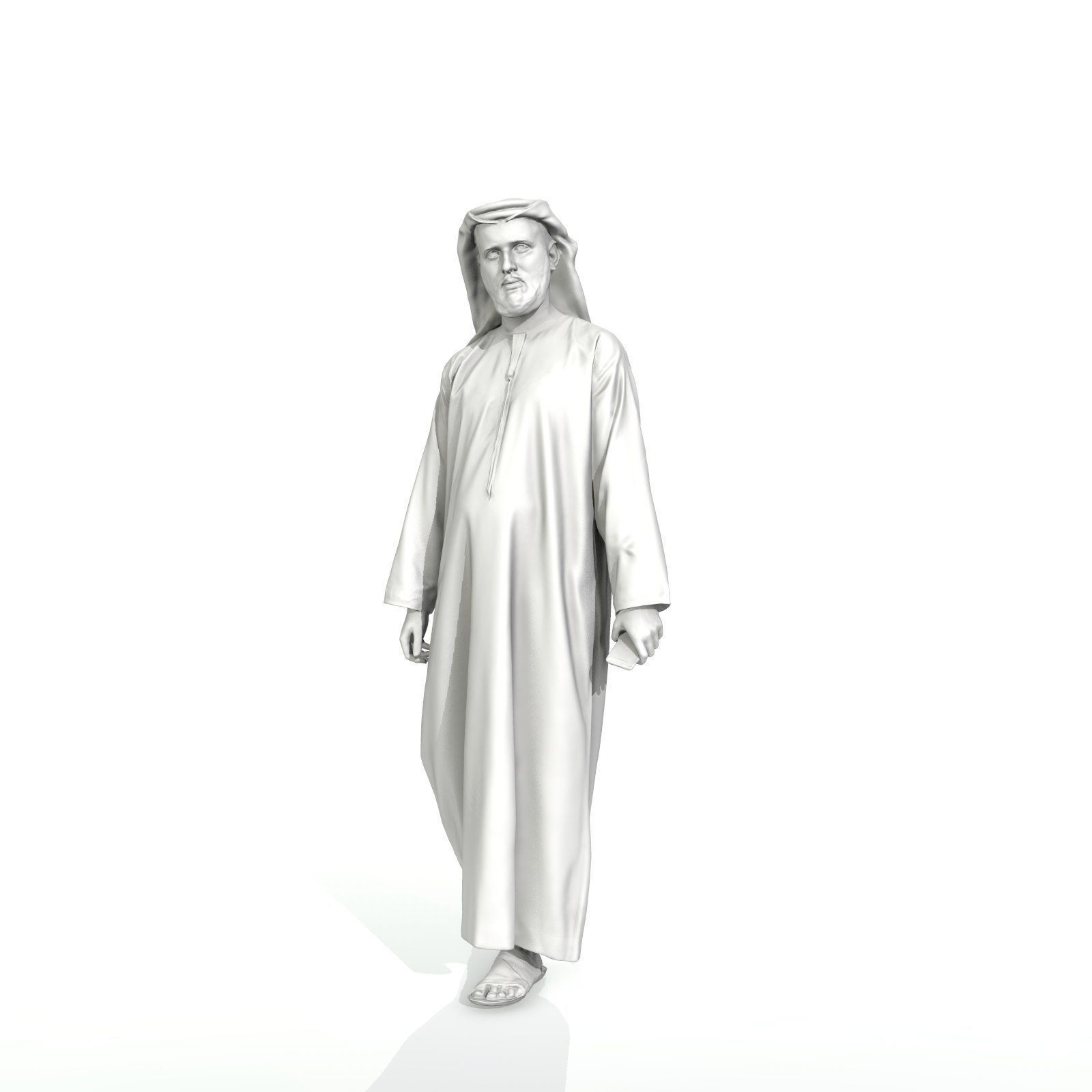 Arab Man Holding Phone ArMan0003-HD2-O01P04-S 3D model_68