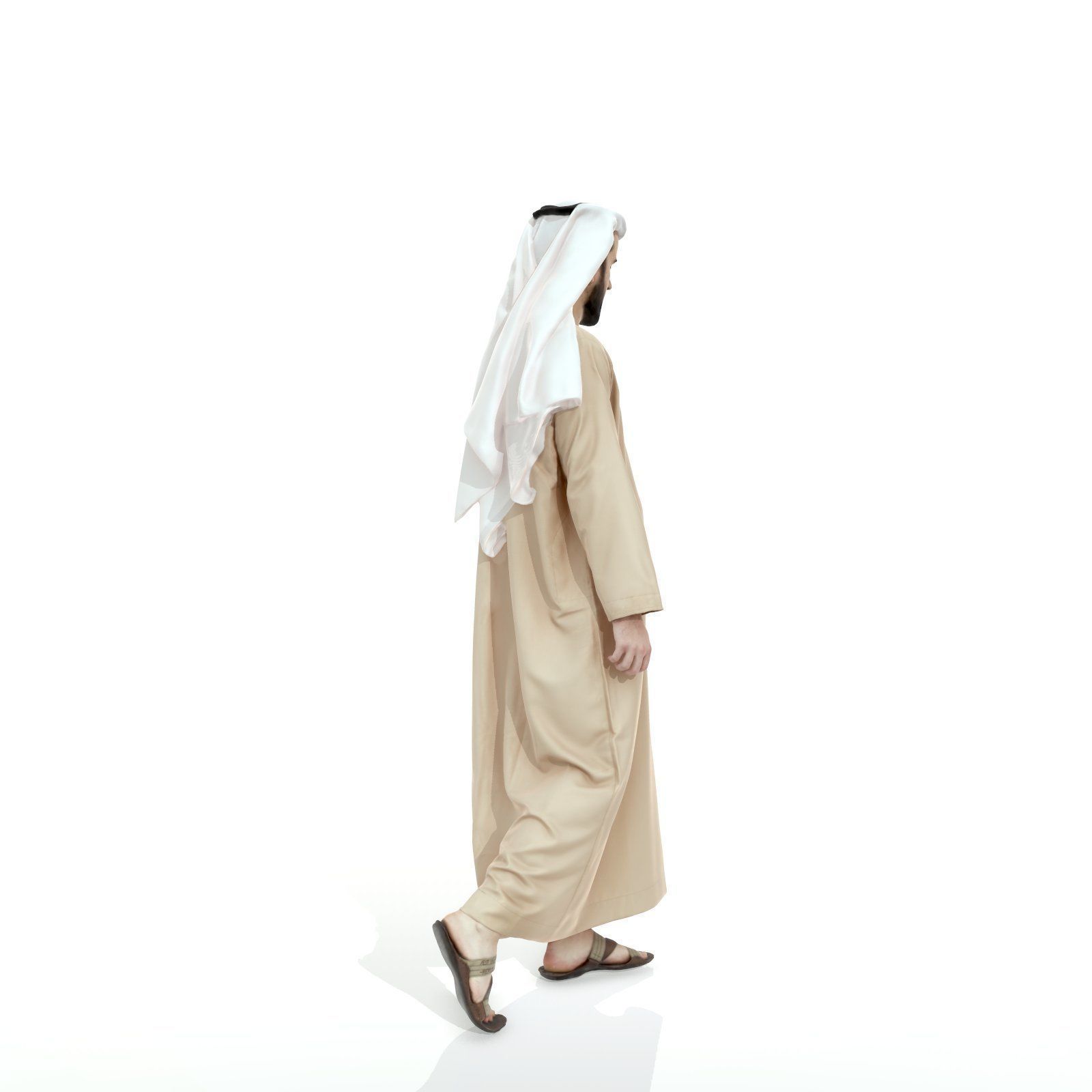 Arab Man Holding Phone ArMan0003-HD2-O01P04-S 3D model_49