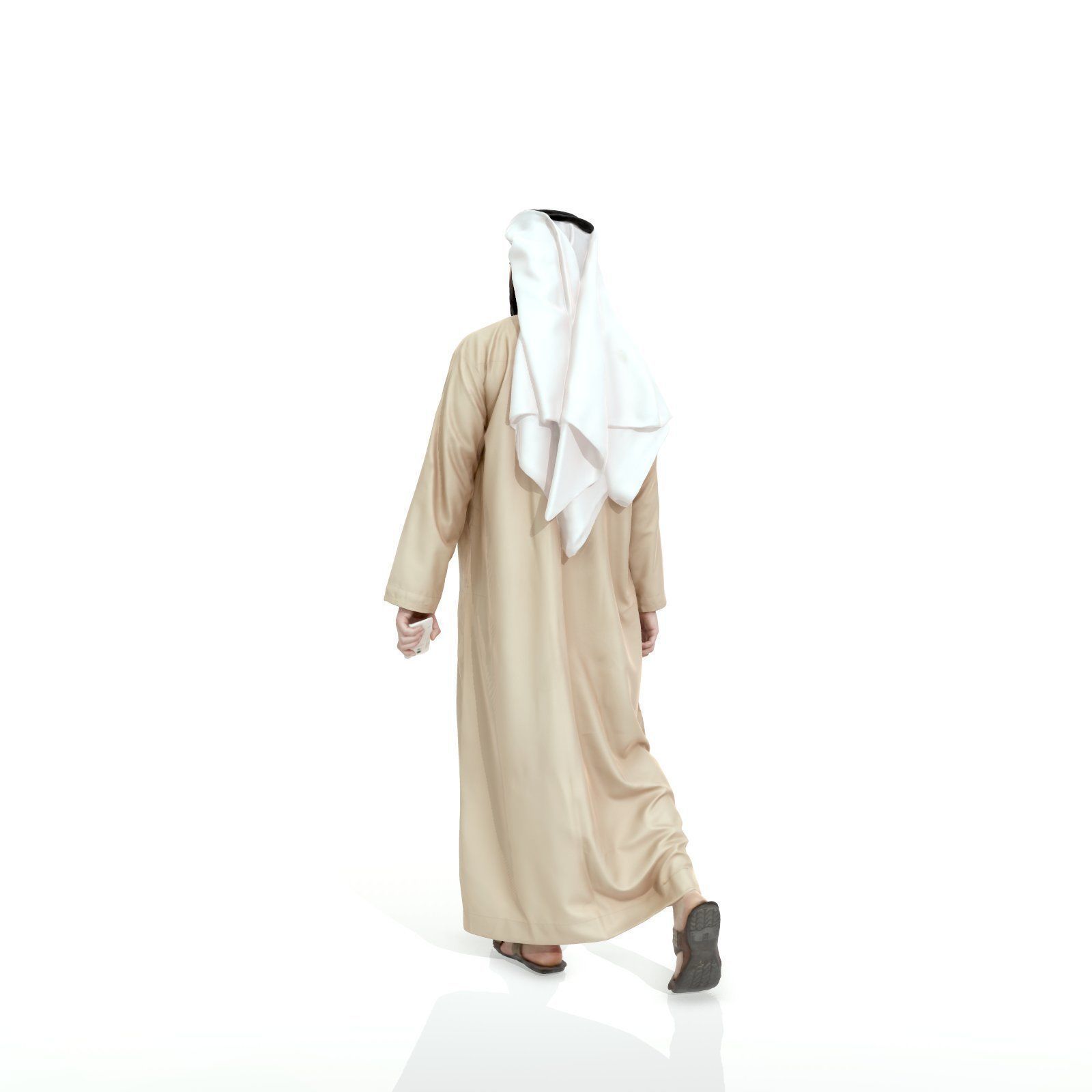 Arab Man Holding Phone ArMan0003-HD2-O01P04-S 3D model_25