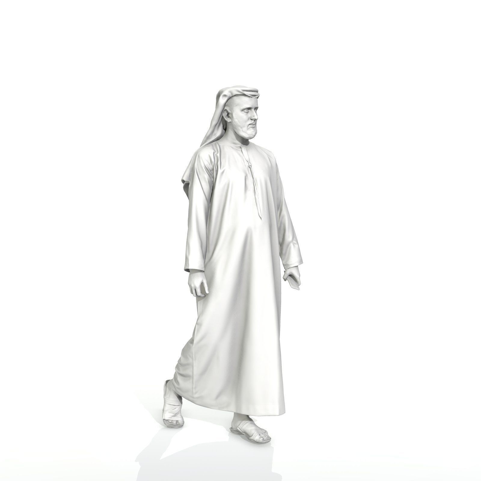 Arab Man Holding Phone ArMan0003-HD2-O01P04-S 3D model_12
