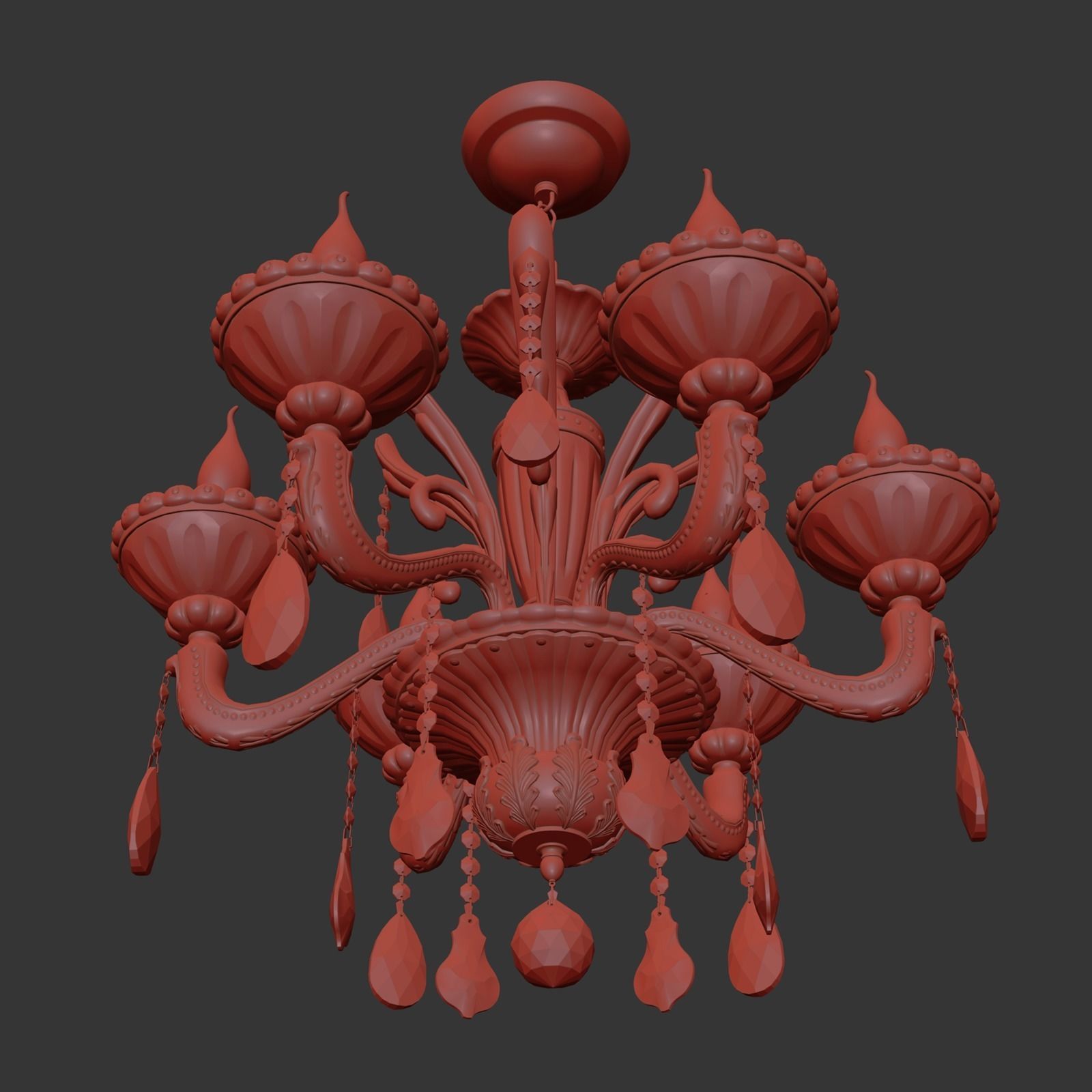 698062 Alzata Osgona Chandelier 3D model_6