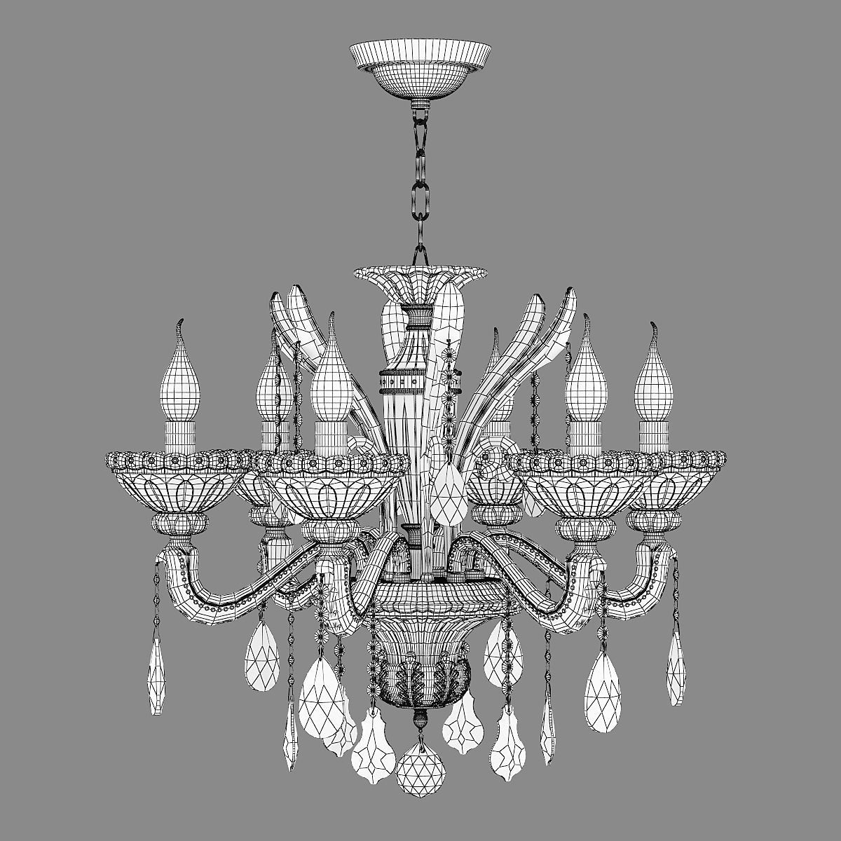 698062 Alzata Osgona Chandelier 3D model_4
