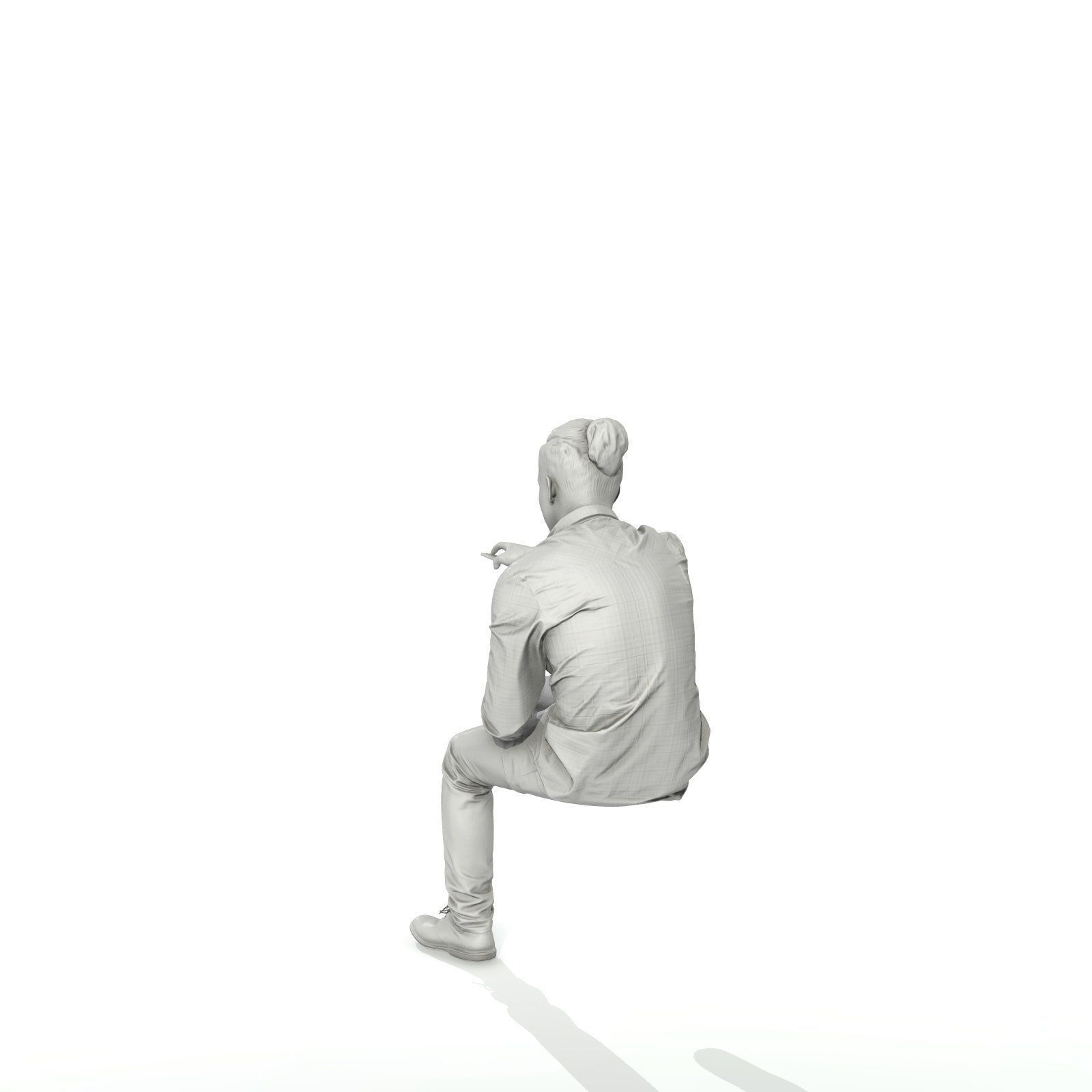 Casual Man Watching TV CMan0314-HD2-O01P01-S 3D model_45