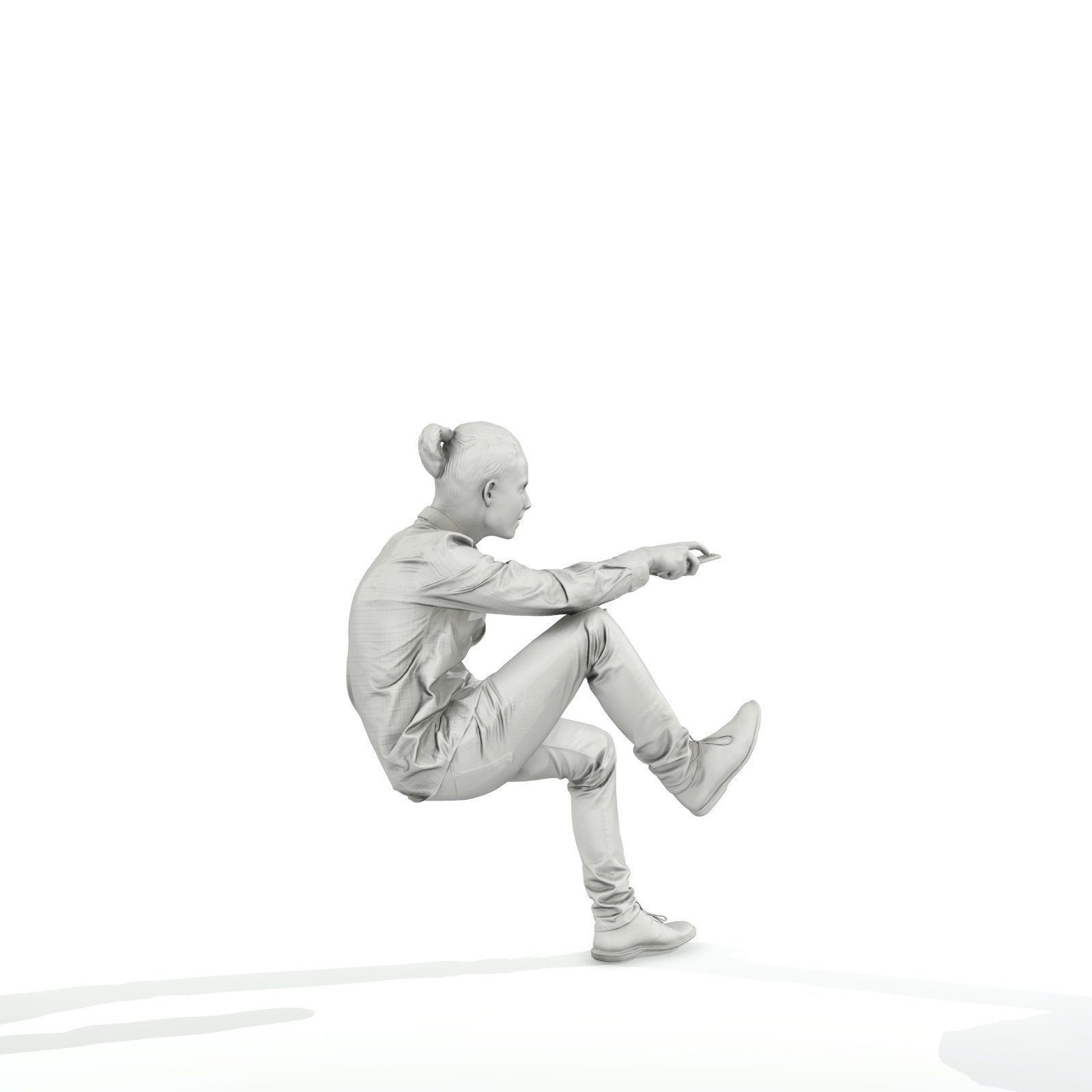 Casual Man Watching TV CMan0314-HD2-O01P01-S 3D model_35