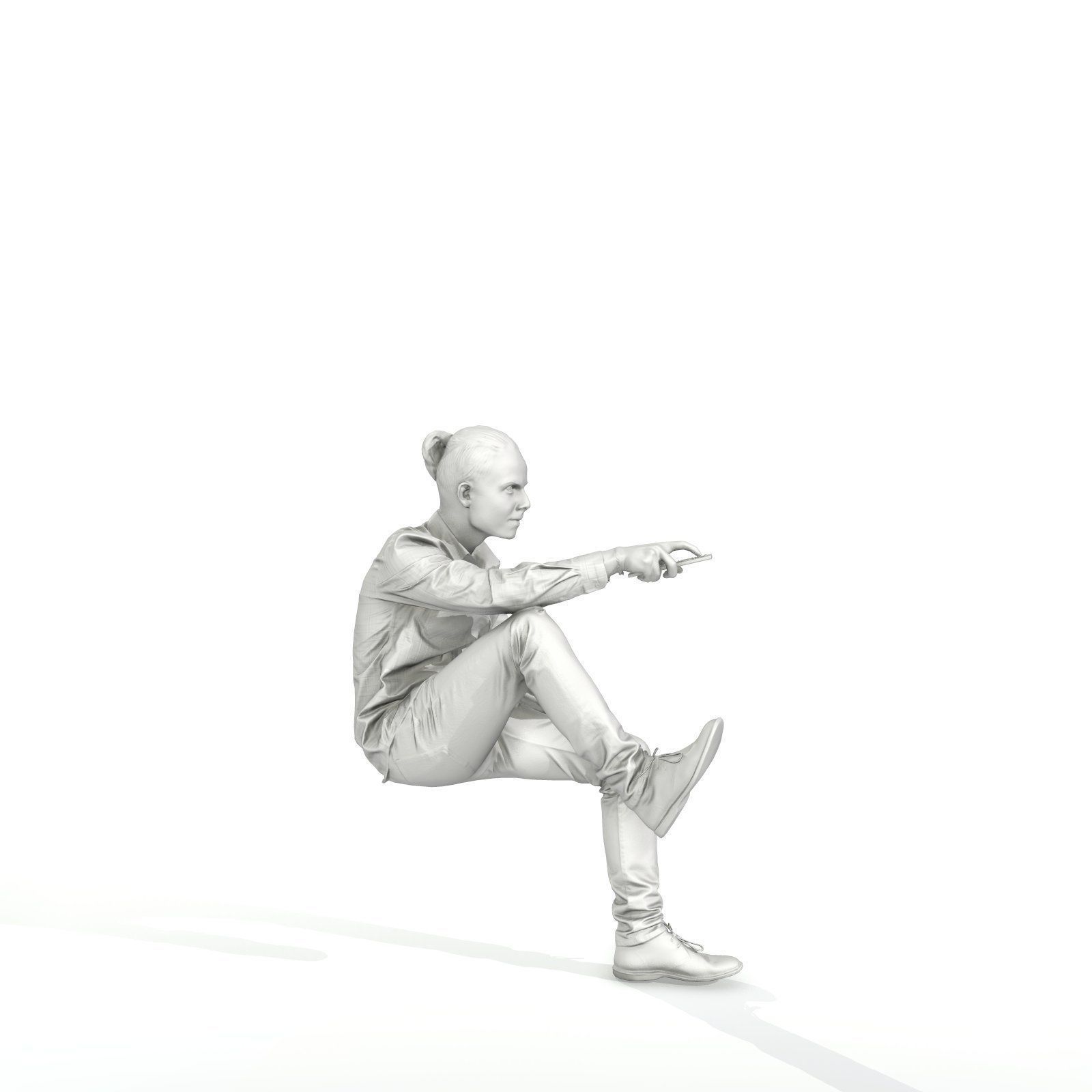 Casual Man Watching TV CMan0314-HD2-O01P01-S 3D model_49