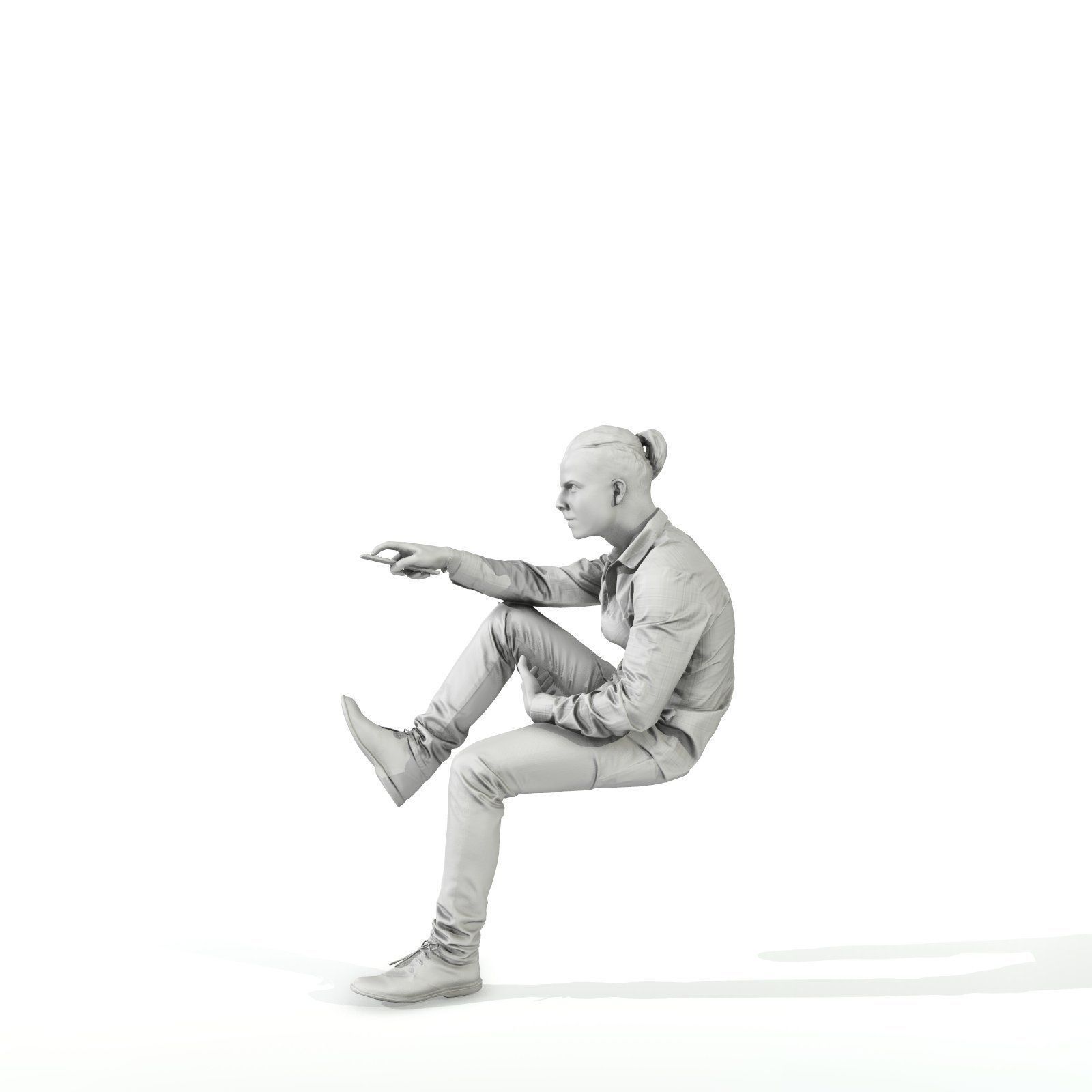 Casual Man Watching TV CMan0314-HD2-O01P01-S 3D model_57