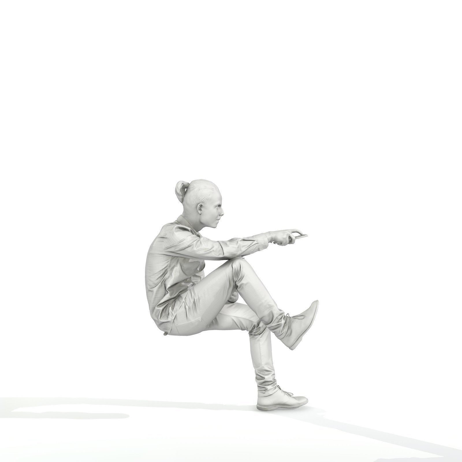 Casual Man Watching TV CMan0314-HD2-O01P01-S 3D model_13