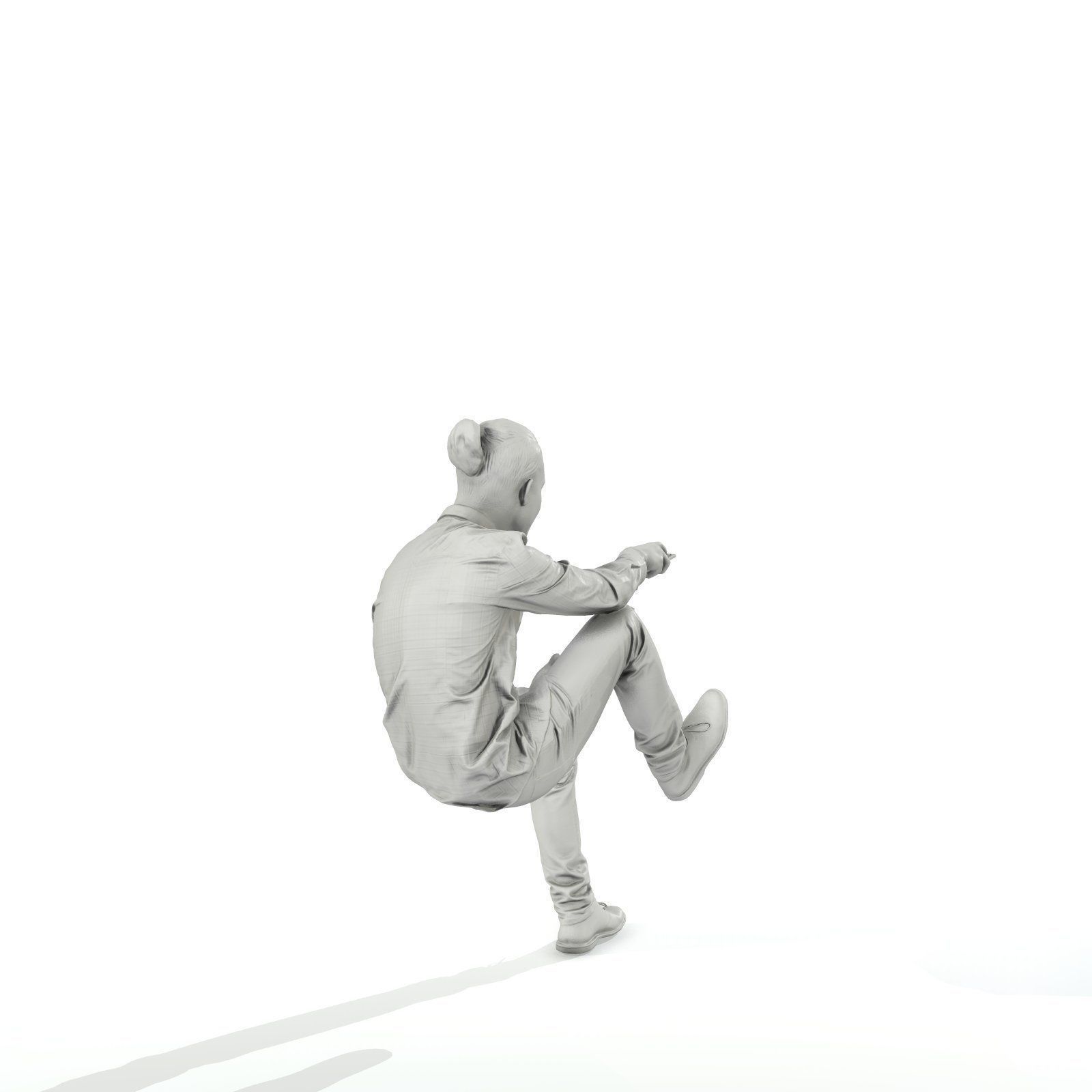 Casual Man Watching TV CMan0314-HD2-O01P01-S 3D model_29