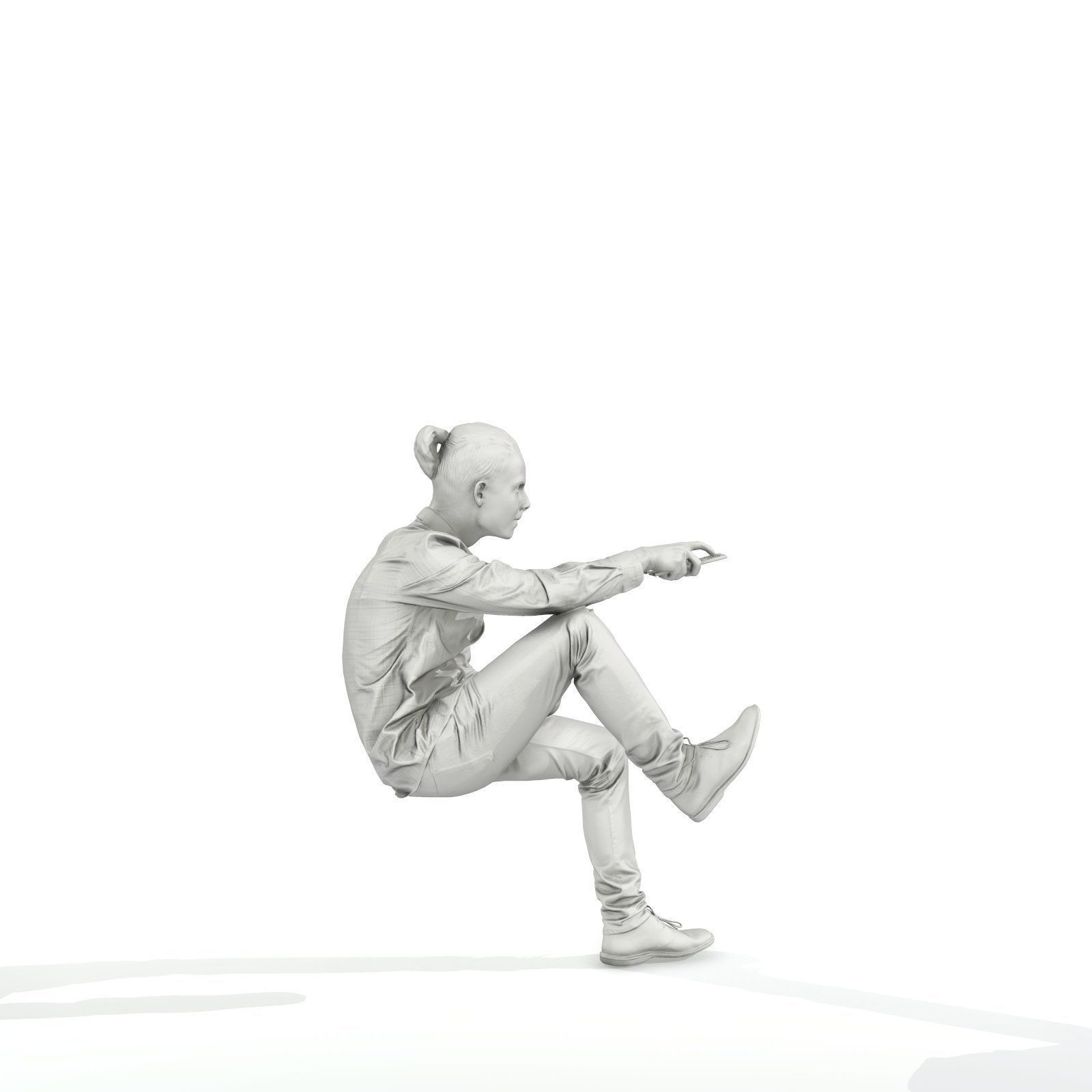 Casual Man Watching TV CMan0314-HD2-O01P01-S 3D model_15