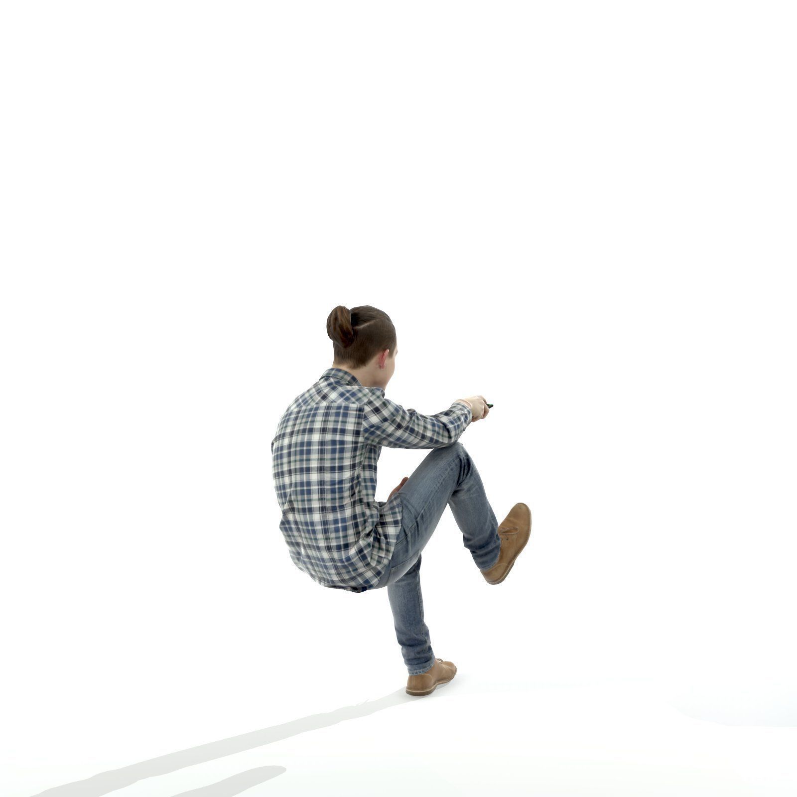 Casual Man Watching TV CMan0314-HD2-O01P01-S 3D model_48