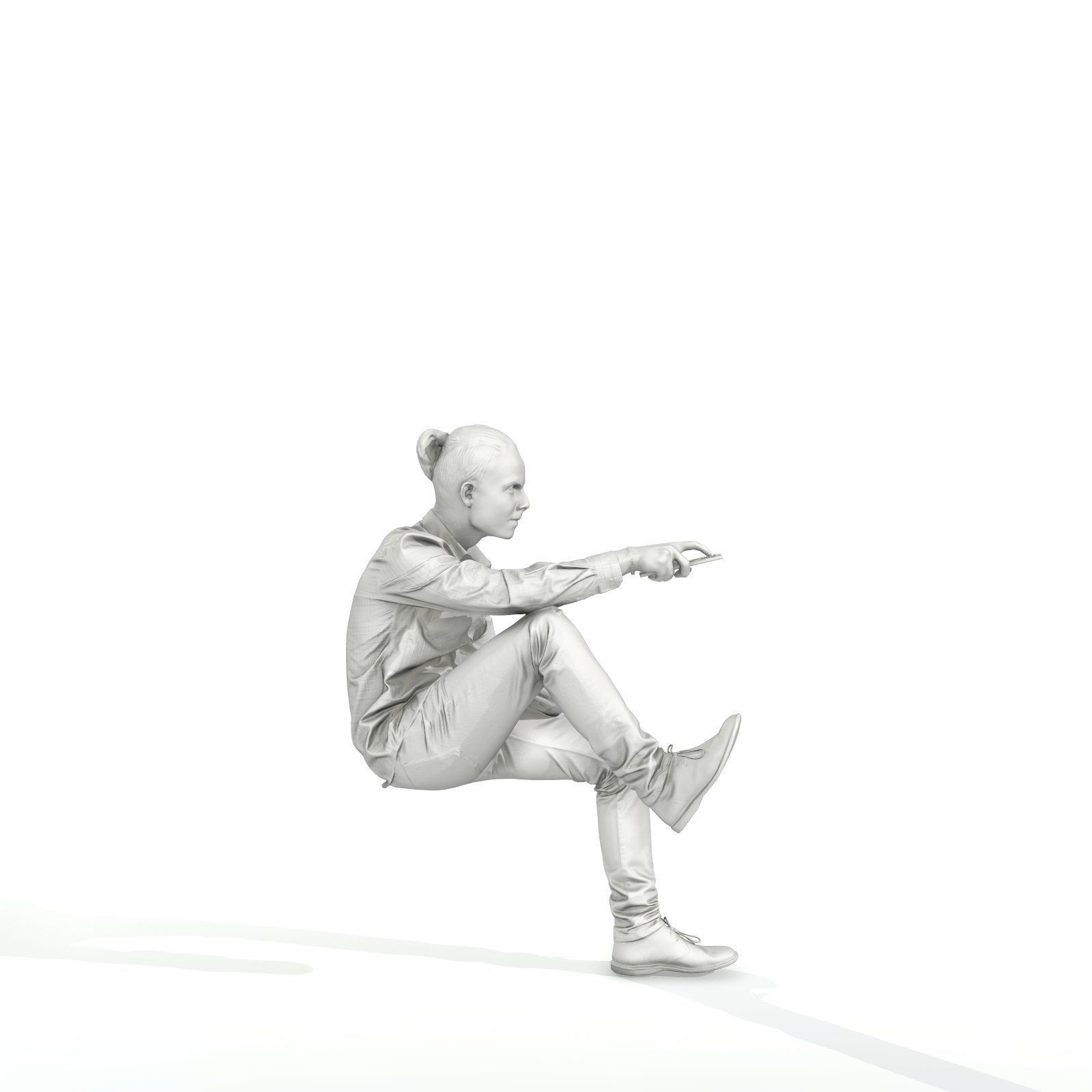 Casual Man Watching TV CMan0314-HD2-O01P01-S 3D model_72