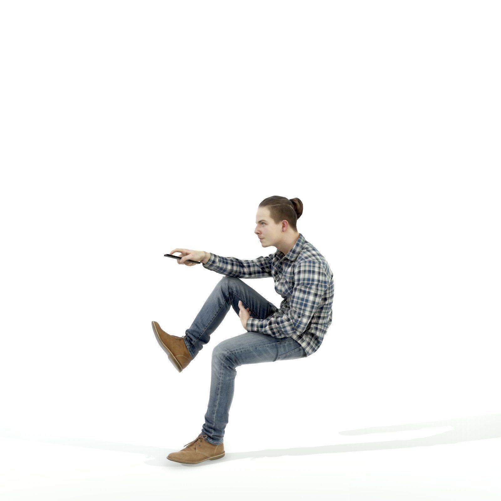 Casual Man Watching TV CMan0314-HD2-O01P01-S 3D model_51