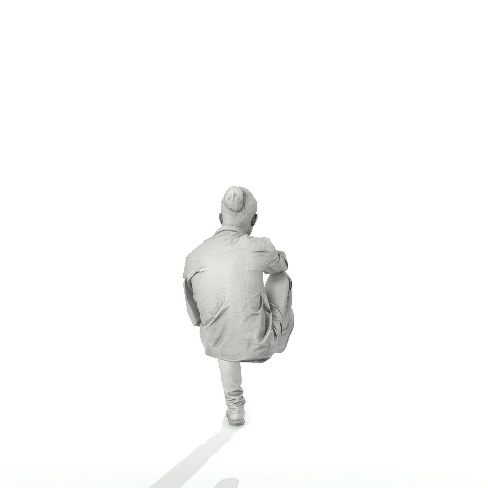 Casual Man Watching TV CMan0314-HD2-O01P01-S 3D model_59