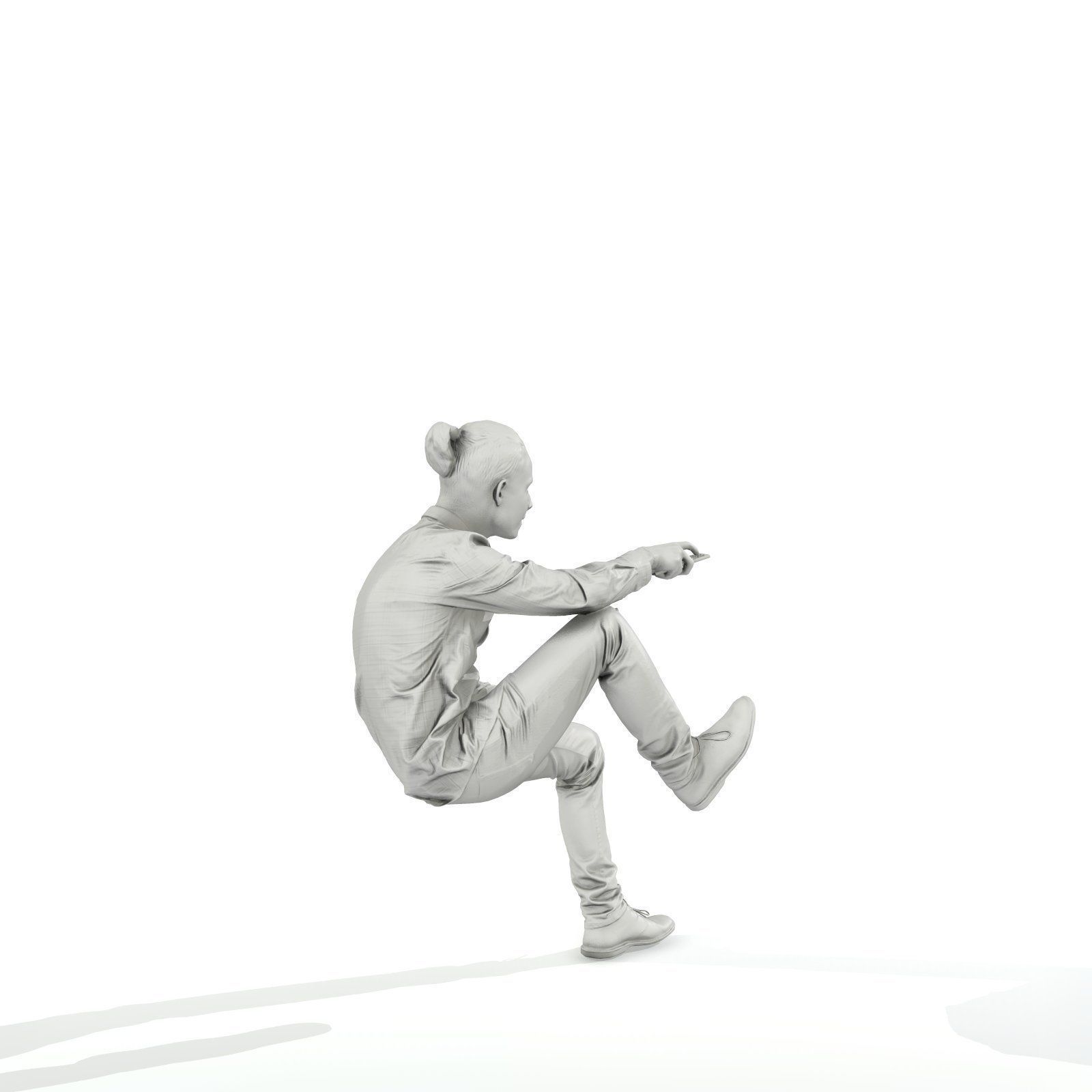 Casual Man Watching TV CMan0314-HD2-O01P01-S 3D model_25