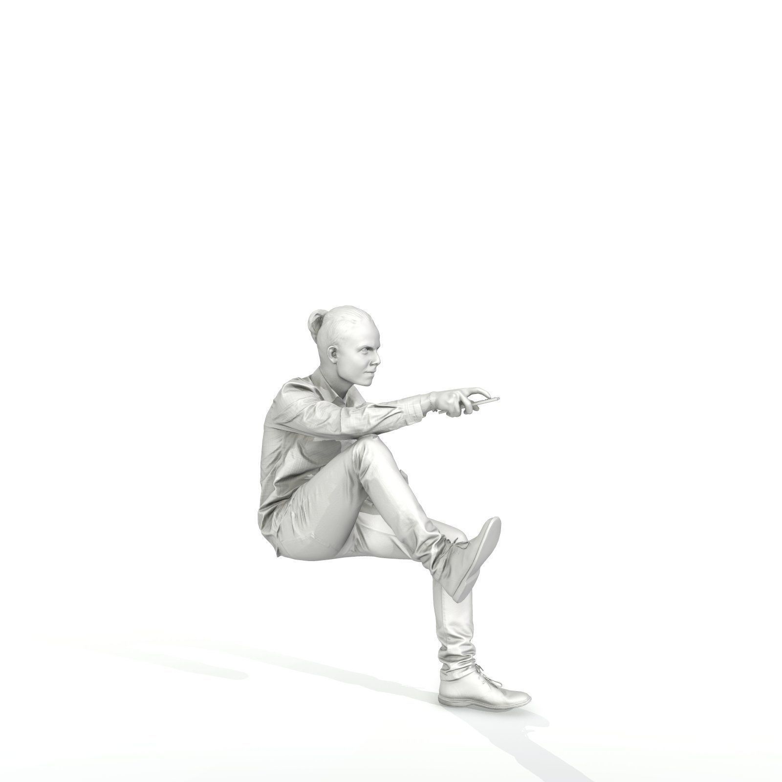 Casual Man Watching TV CMan0314-HD2-O01P01-S 3D model_55