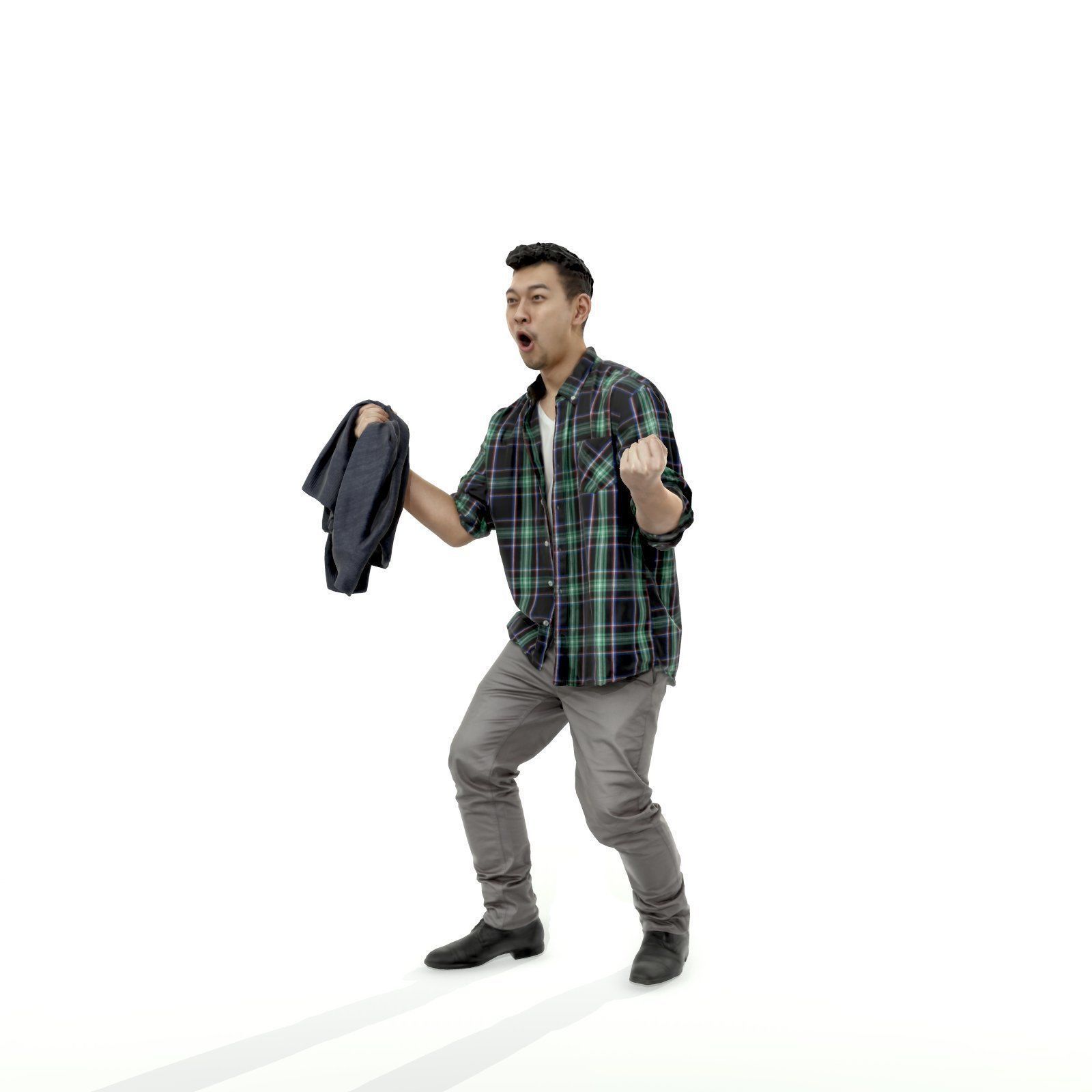 Cheering Standing Man CMan0313-HD2-O01P01-S 3D model_46