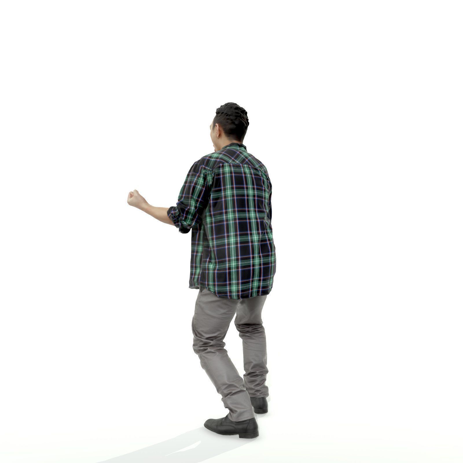 Cheering Standing Man CMan0313-HD2-O01P01-S 3D model_58
