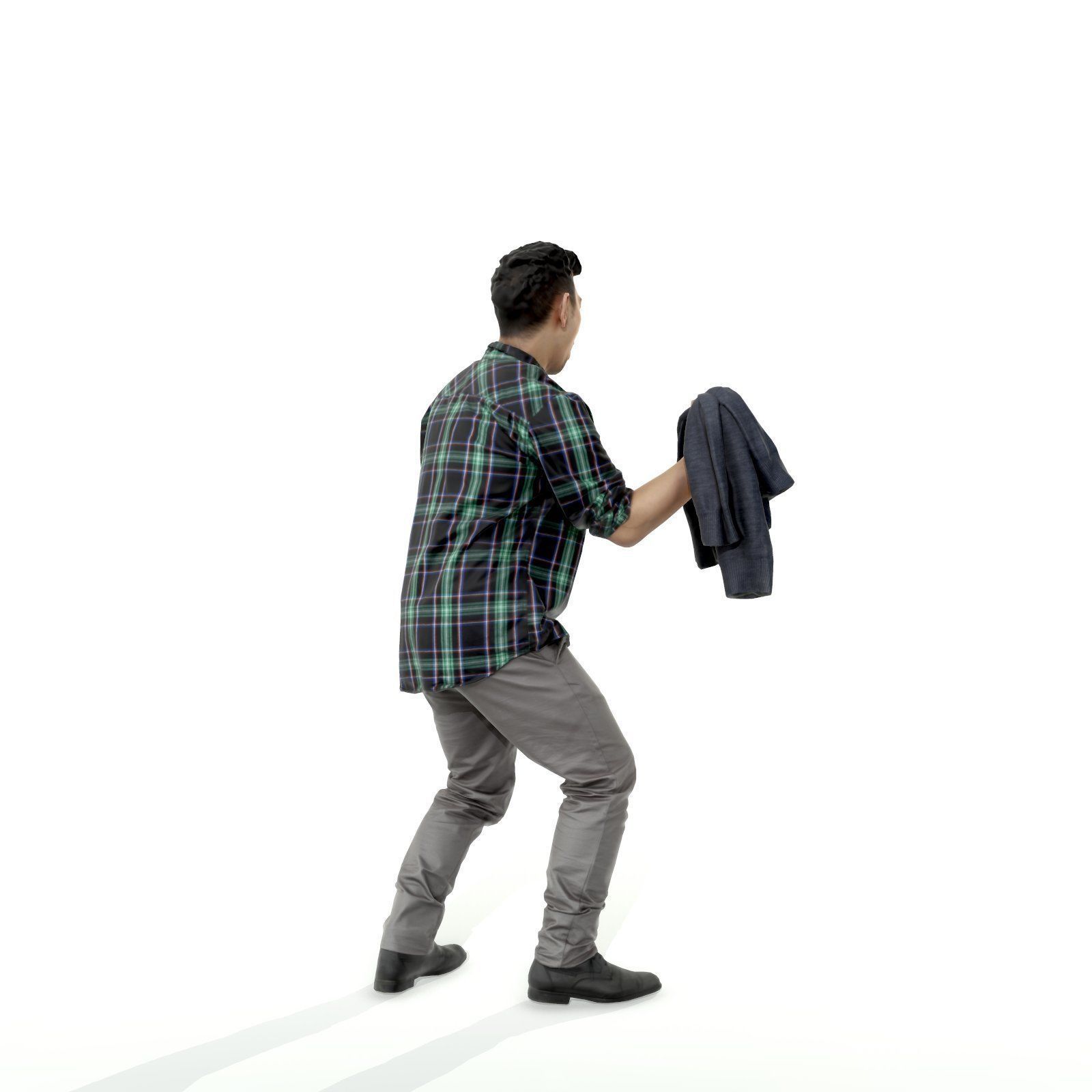 Cheering Standing Man CMan0313-HD2-O01P01-S 3D model_19