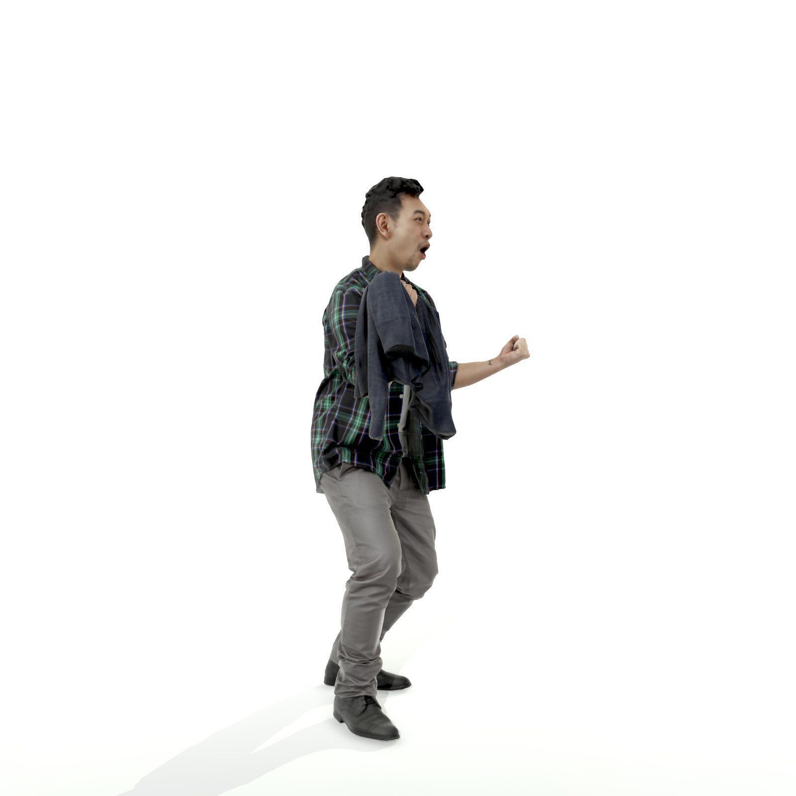 Cheering Standing Man CMan0313-HD2-O01P01-S 3D model_33