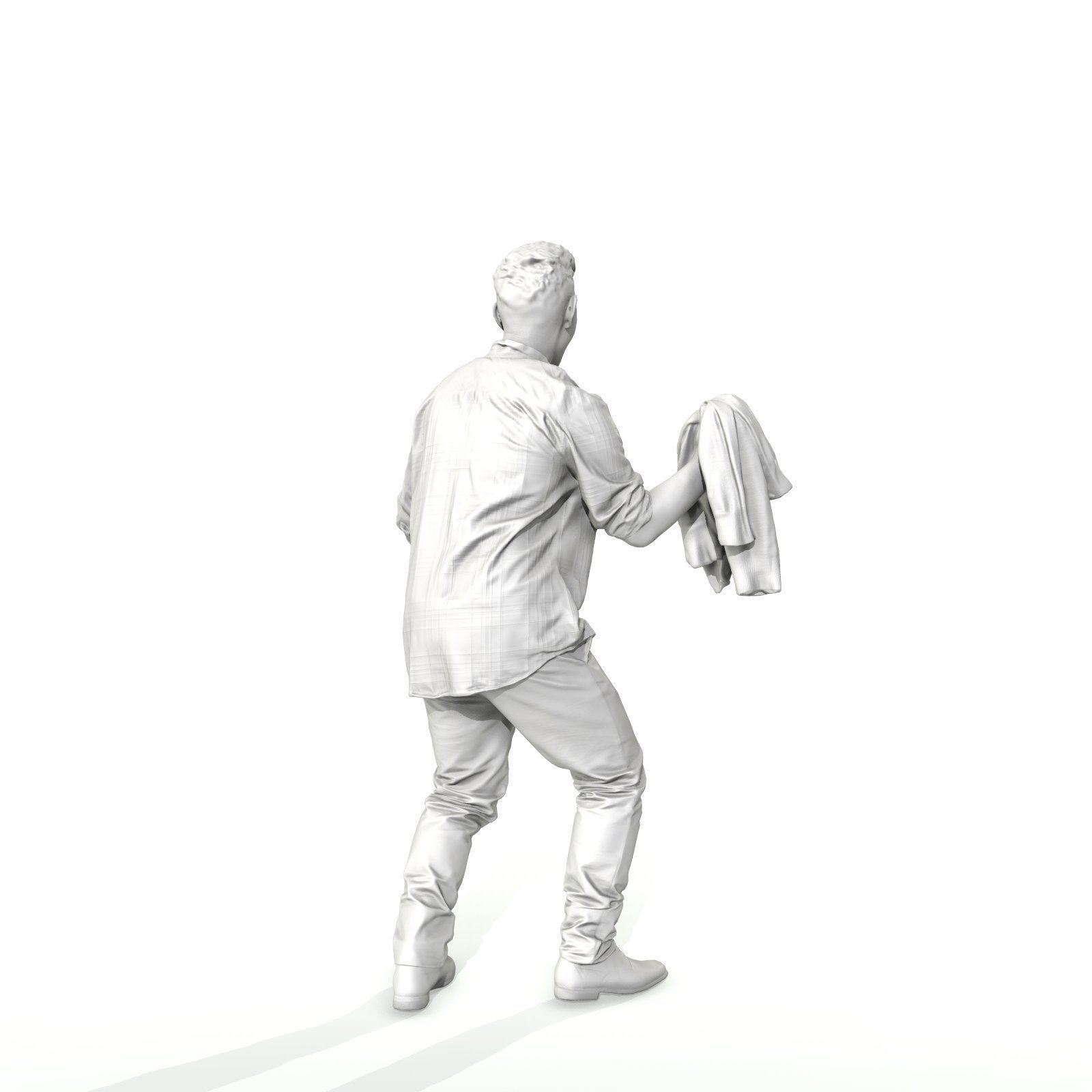Cheering Standing Man CMan0313-HD2-O01P01-S 3D model_14
