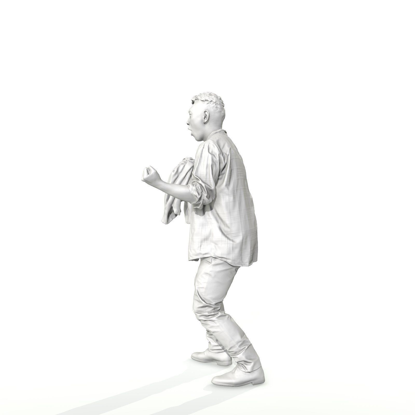 Cheering Standing Man CMan0313-HD2-O01P01-S 3D model_35