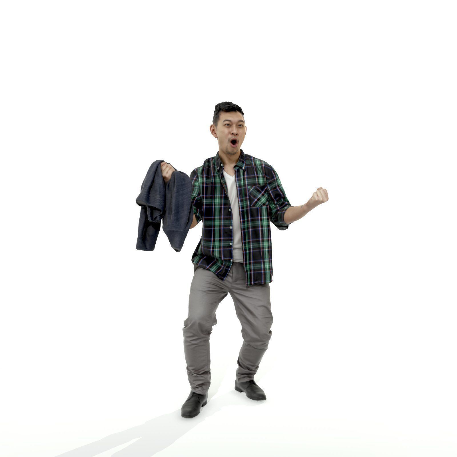 Cheering Standing Man CMan0313-HD2-O01P01-S 3D model_42