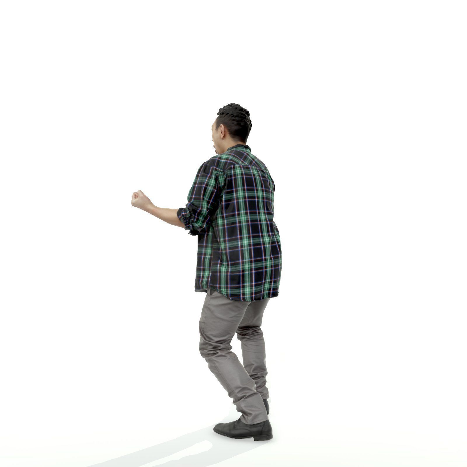 Cheering Standing Man CMan0313-HD2-O01P01-S 3D model_74